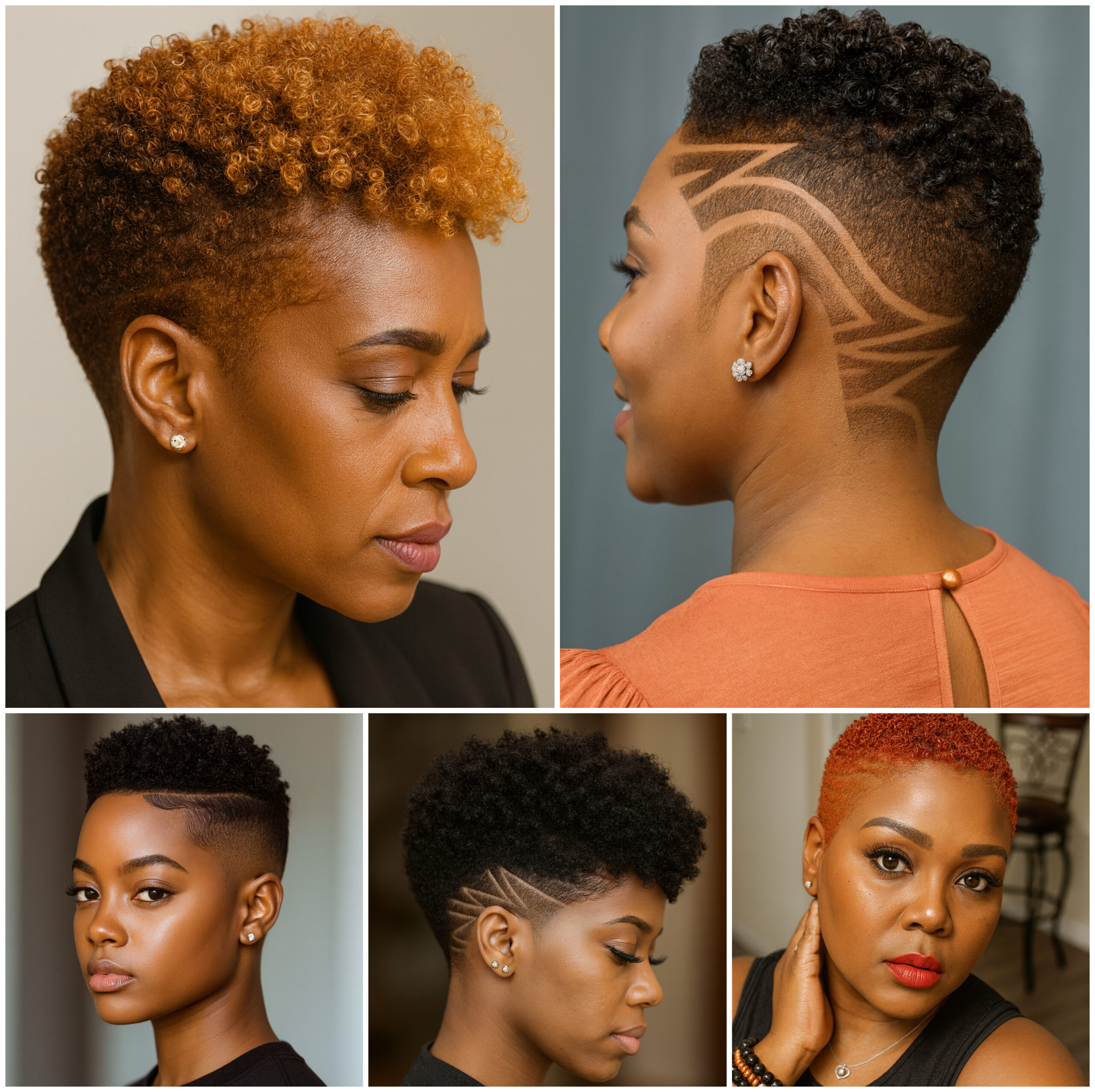 Soft Fade Afro Styles for Women Soft Fade Afro Styles for Women