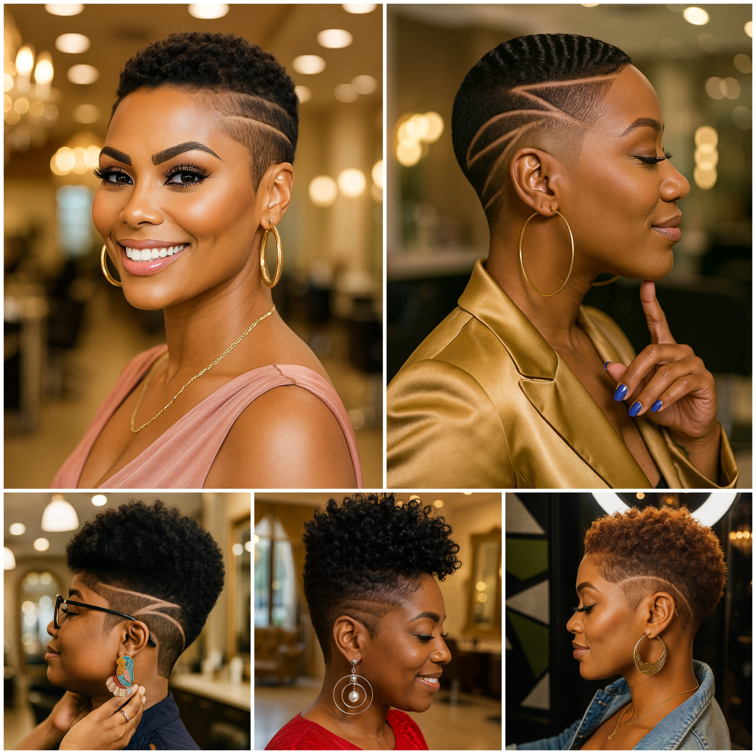 Natural Afro Cuts with Calm Fade Natural Afro Cuts with Calm Fade