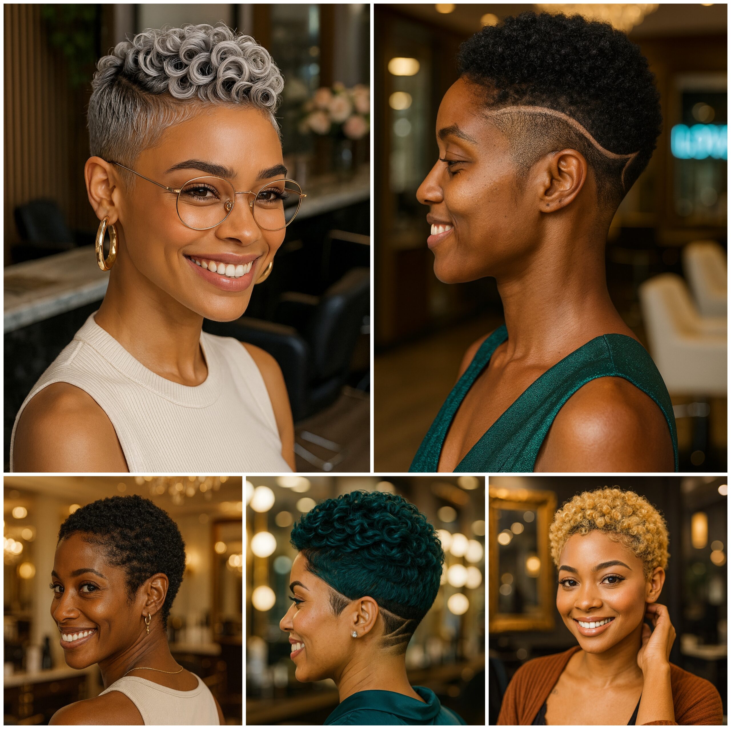 Soft Afro Fade Details for Women