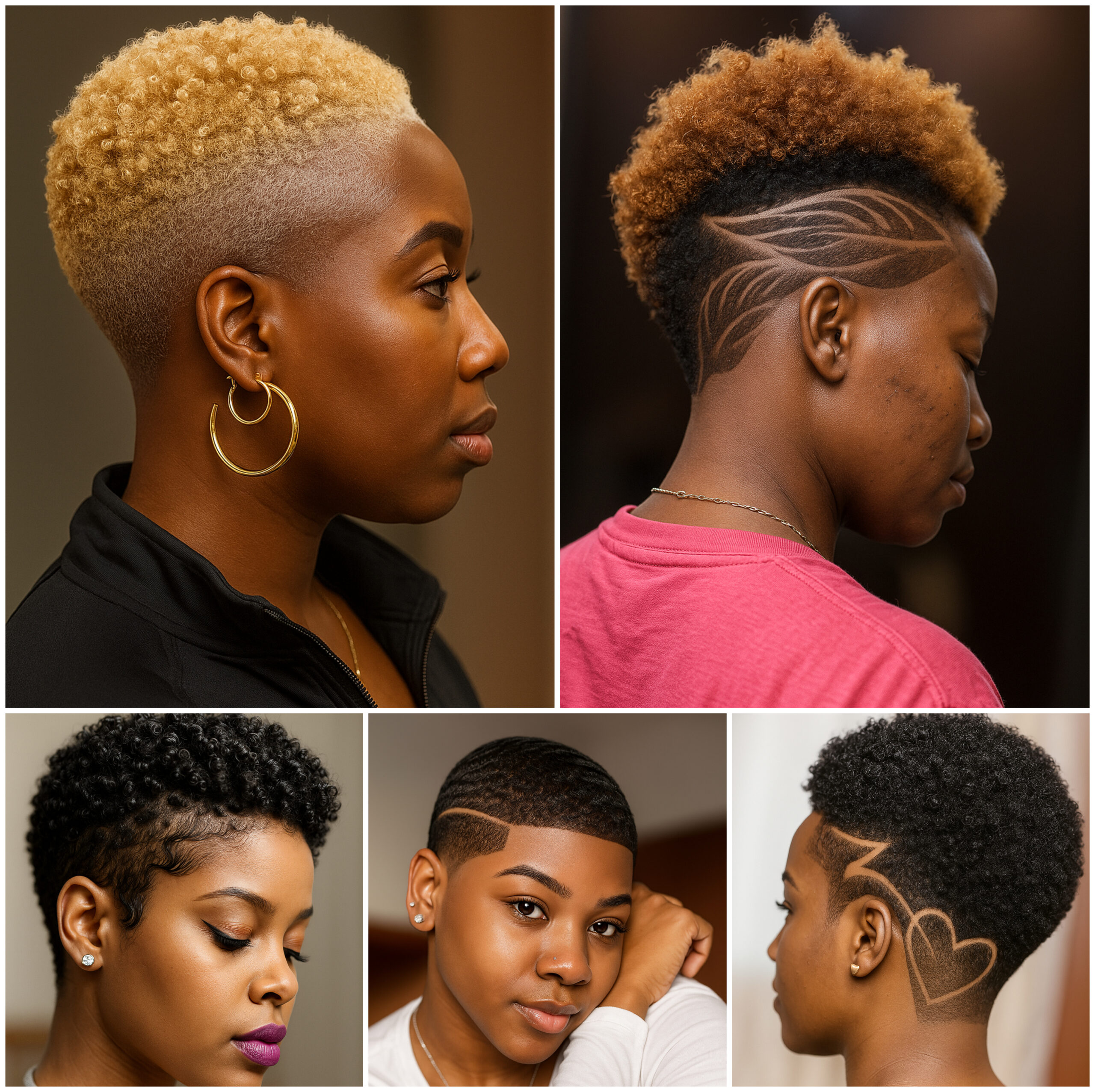 Natural Fade Haircuts for Confident Women Natural Fade Haircuts for Confident Women