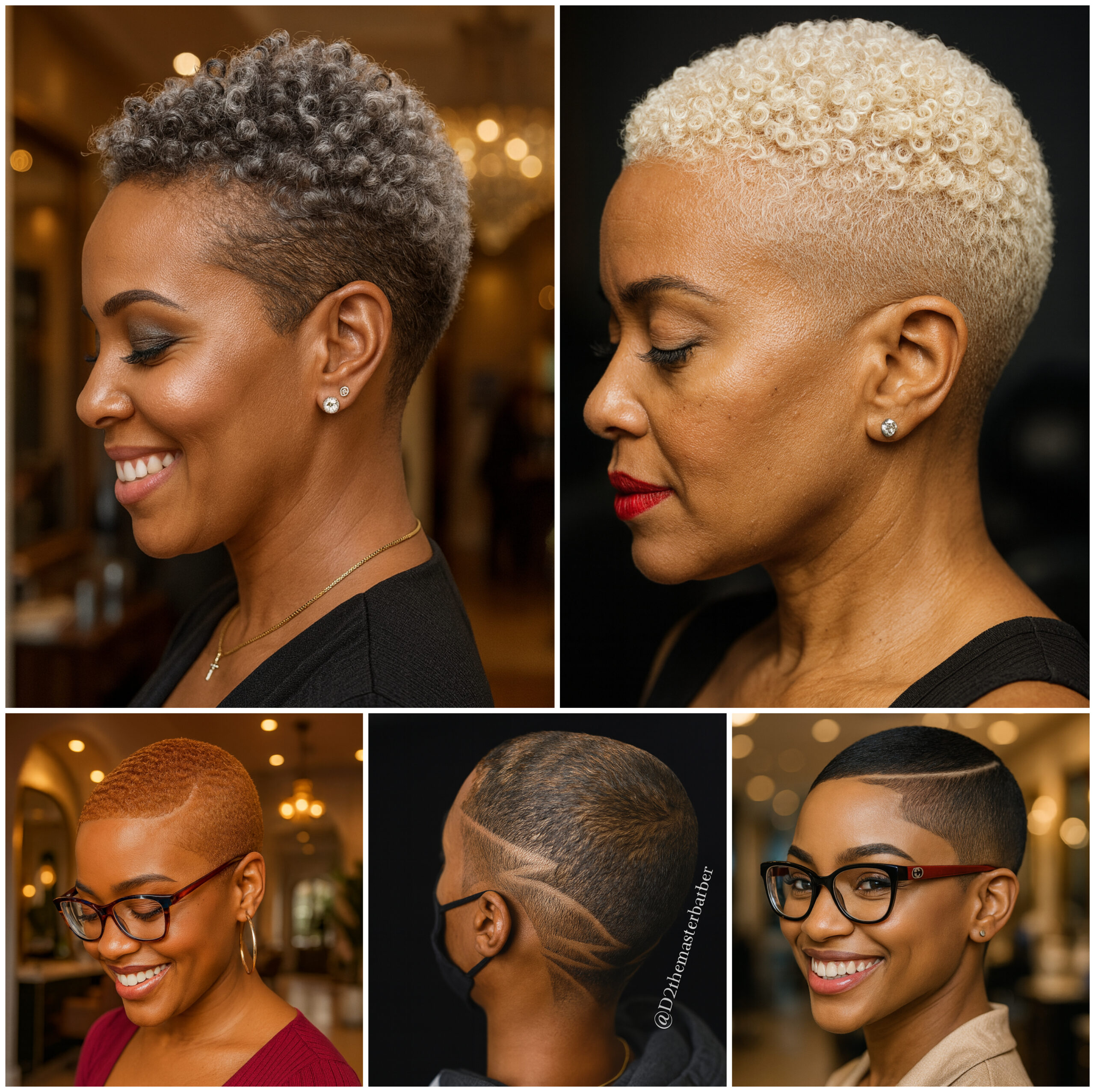 Low Cut Afro Designs with Style Low Cut Afro Designs with Style