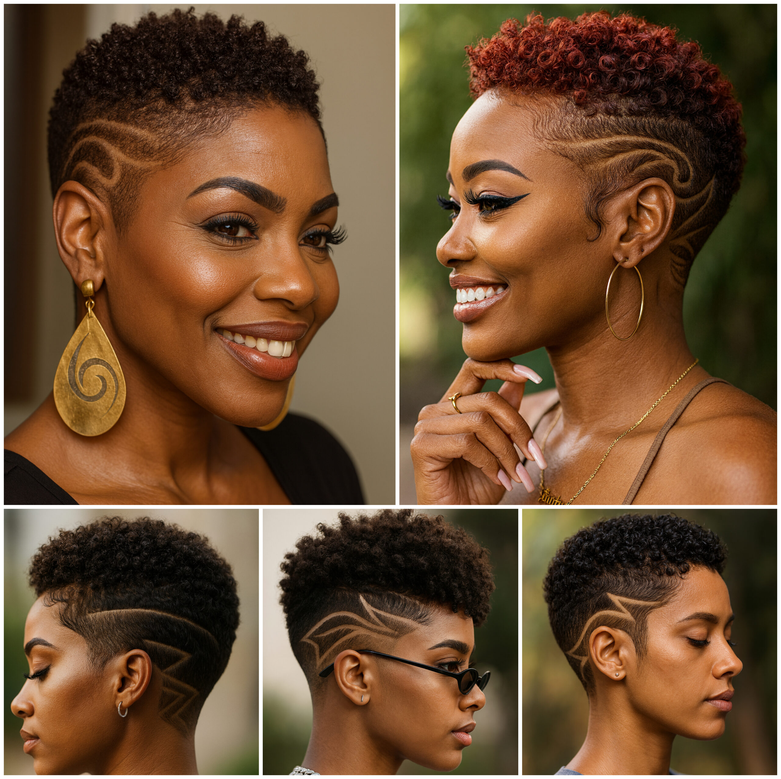 Soft Curve Afro Cuts for Women Soft Curve Afro Cuts for Women