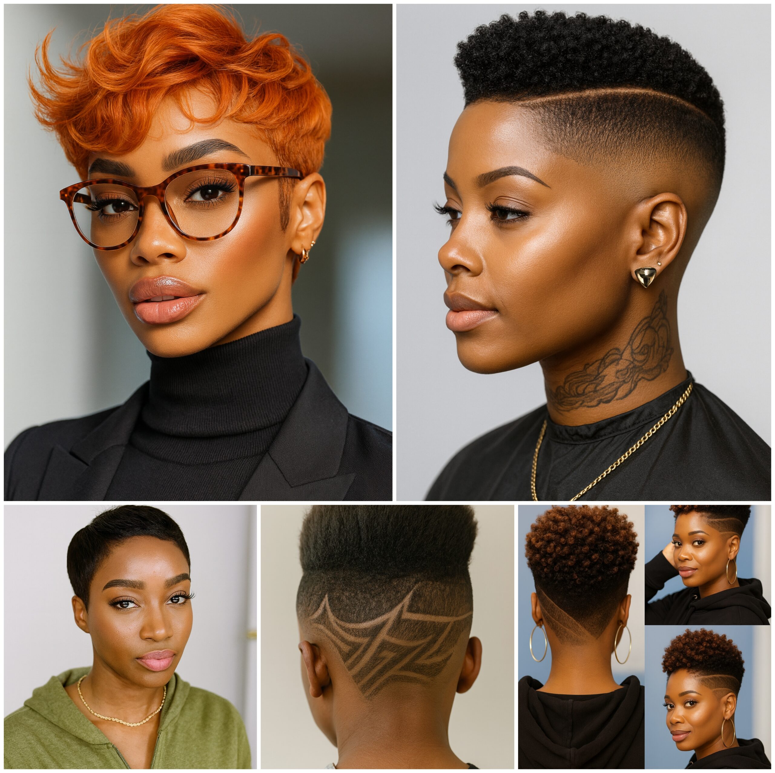 Exclusive Short Afro Cuts for Women Exclusive Short Afro Cuts for Women