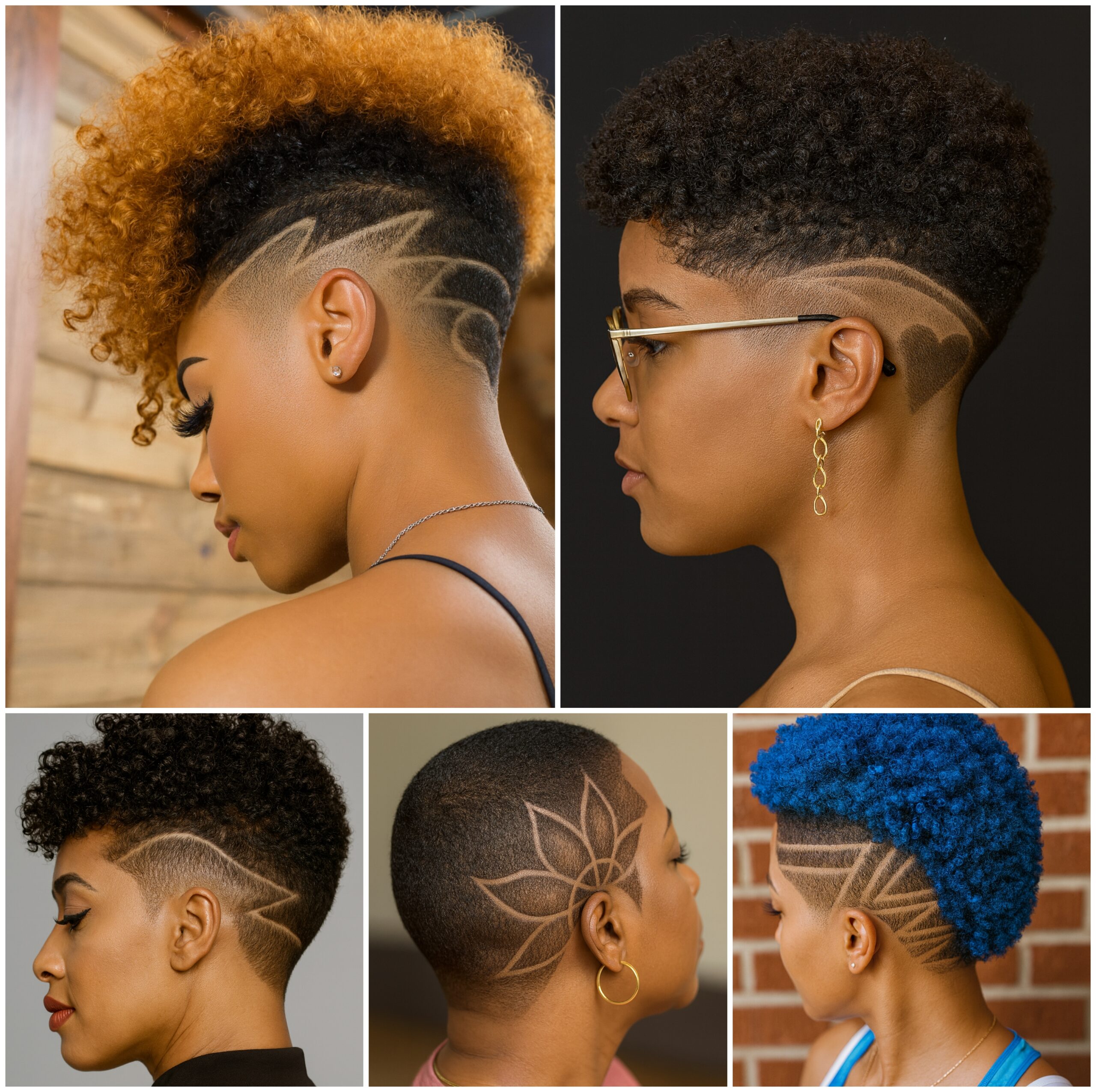 Exclusive Short Afro Shape Ideas for Women