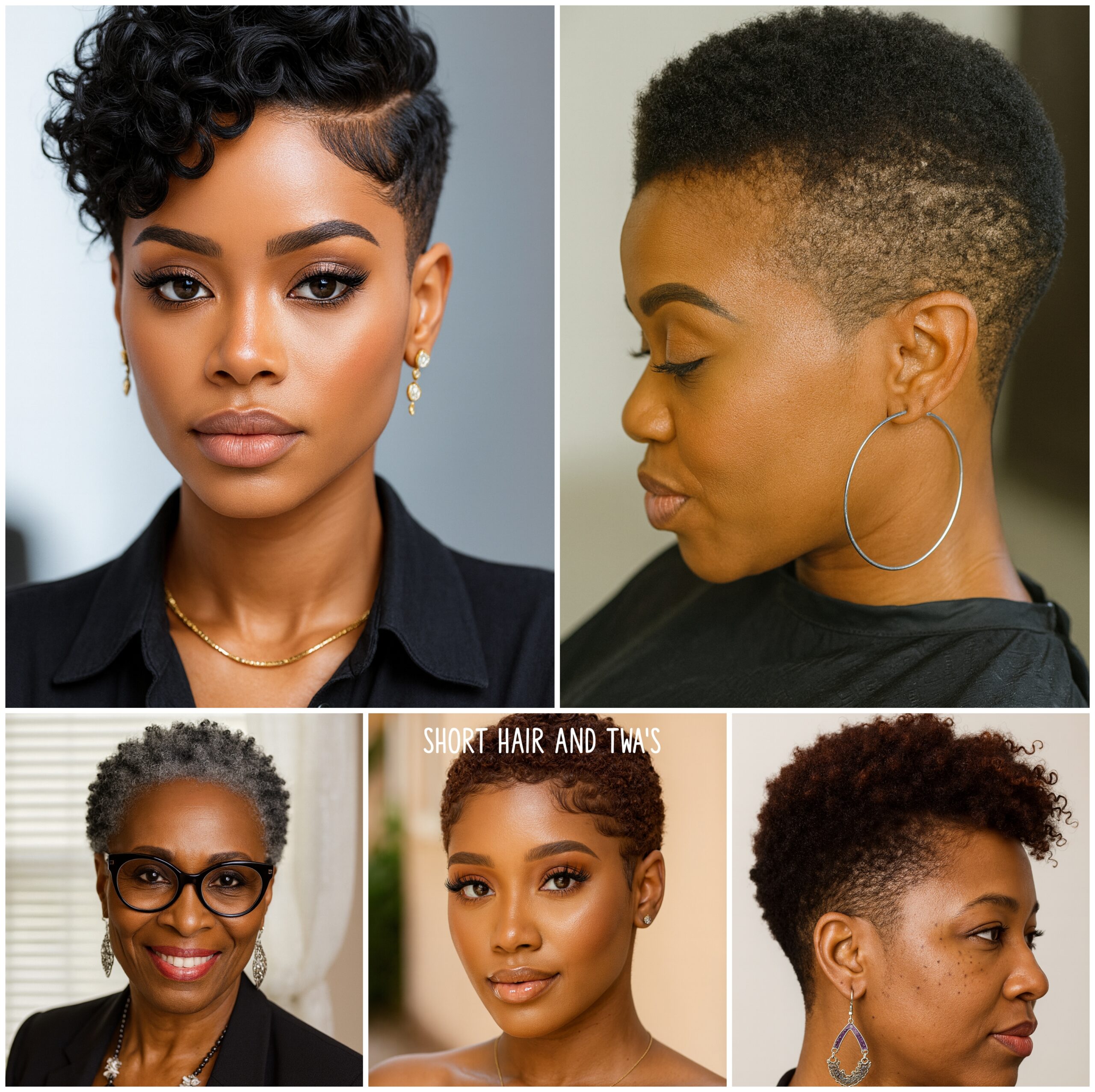 Beautiful Low Cut Afro Styling Collection Beautiful Low Cut Afro Styling Collection