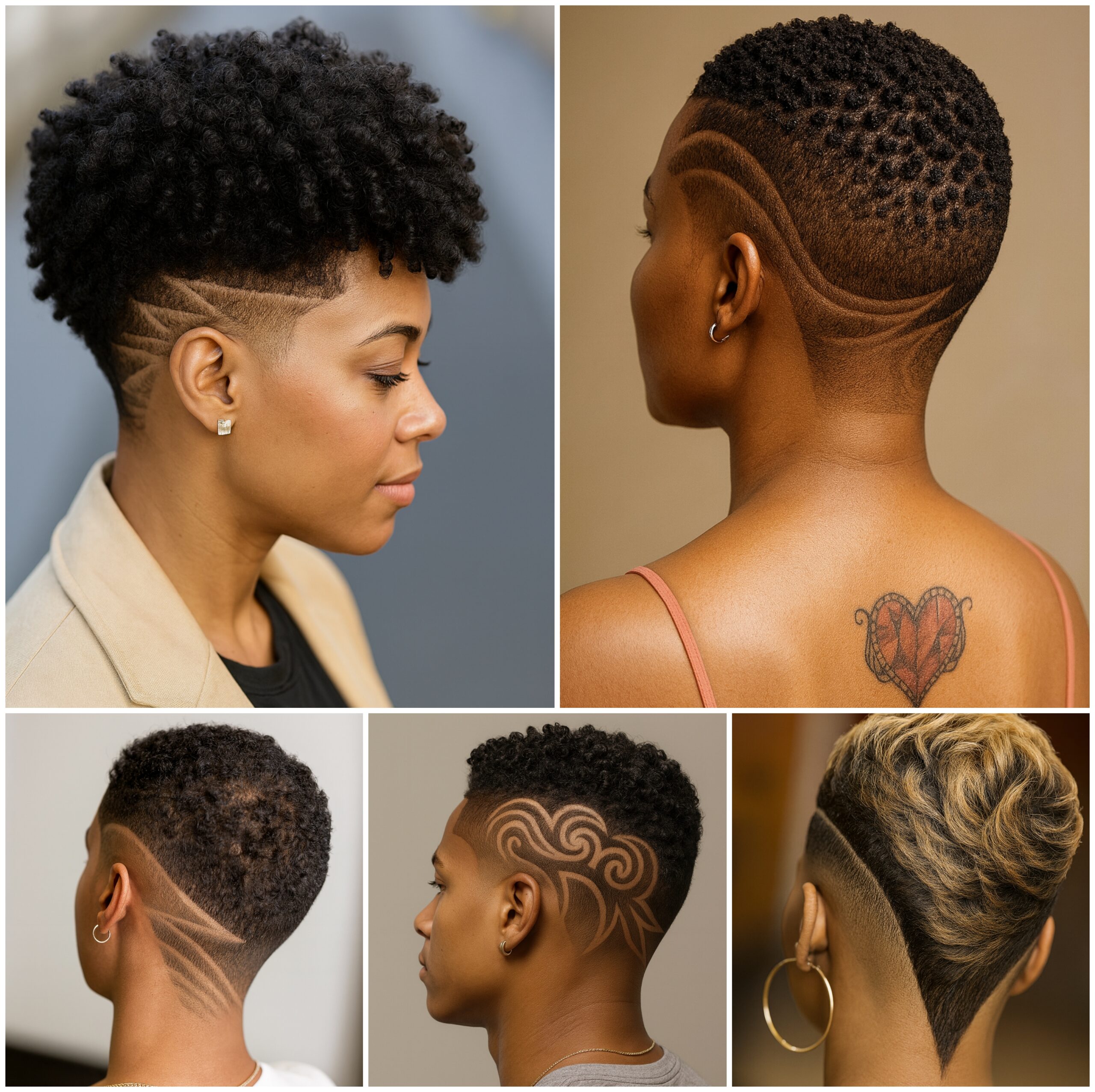 Luxury Low Cut Afro Style Inspirations