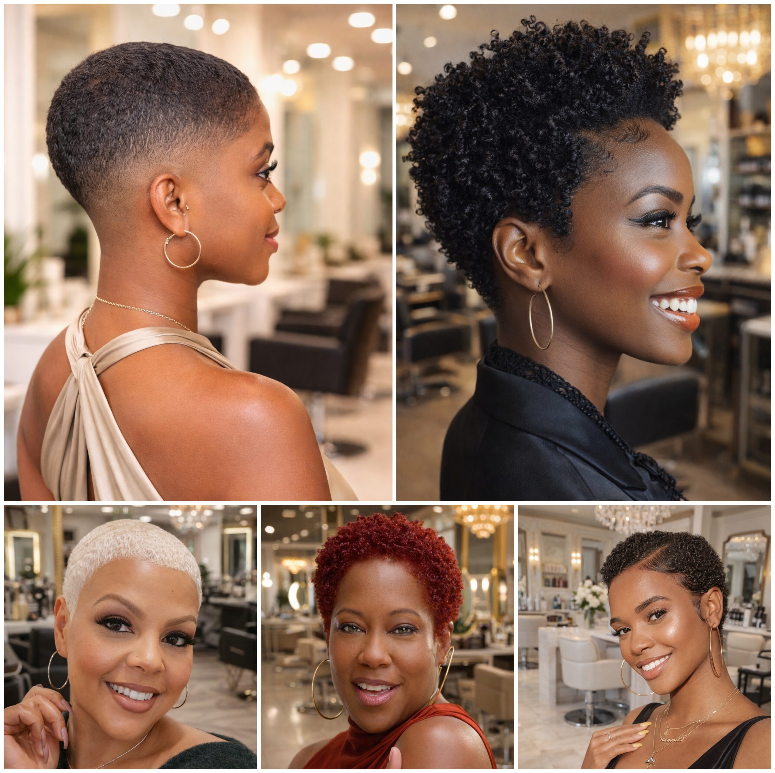 Exclusive Low Cut Afro Style Ideas