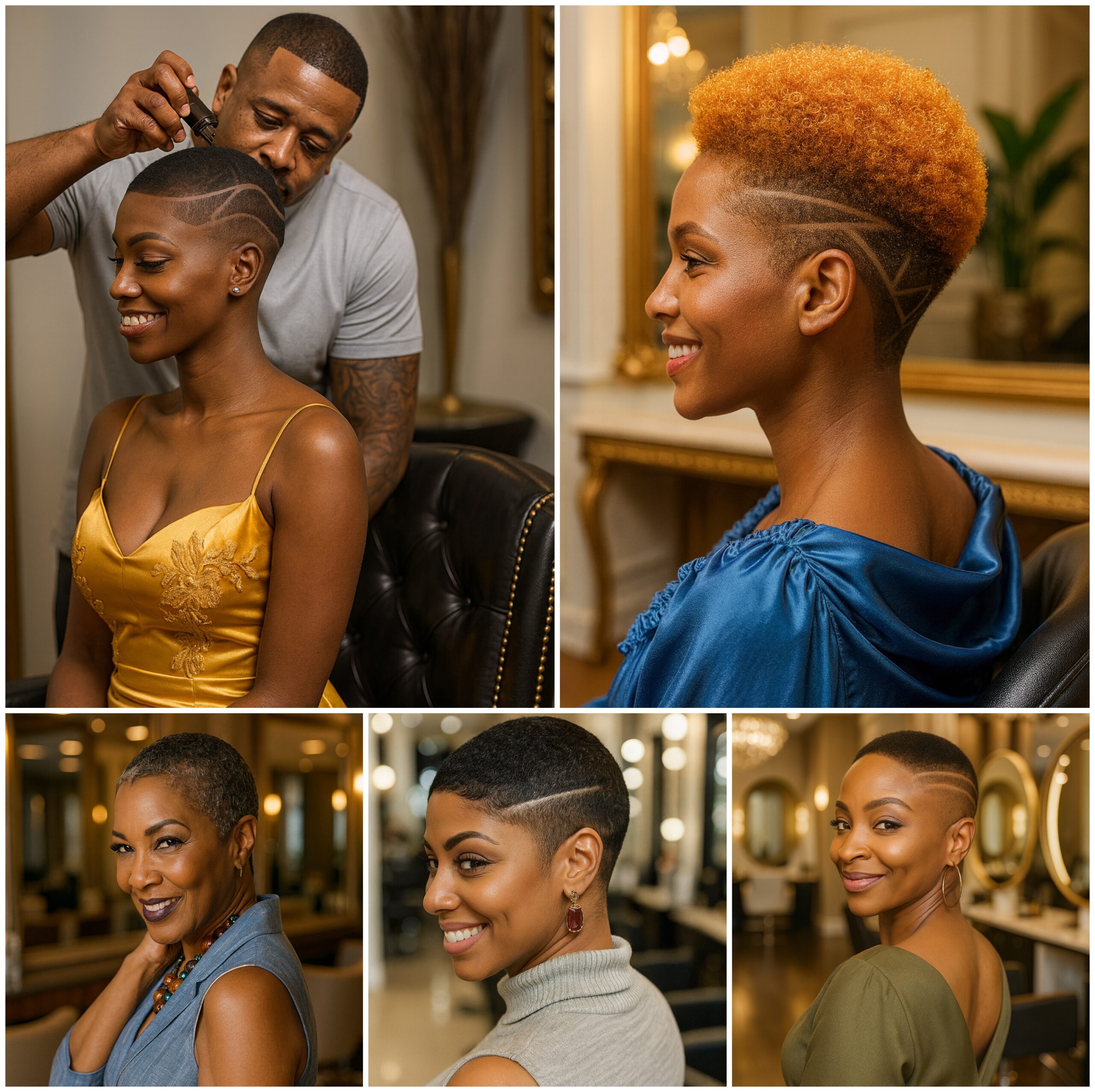 Exclusive Short Natural Afro Styles for Women Exclusive Short Natural Afro Styles for Women