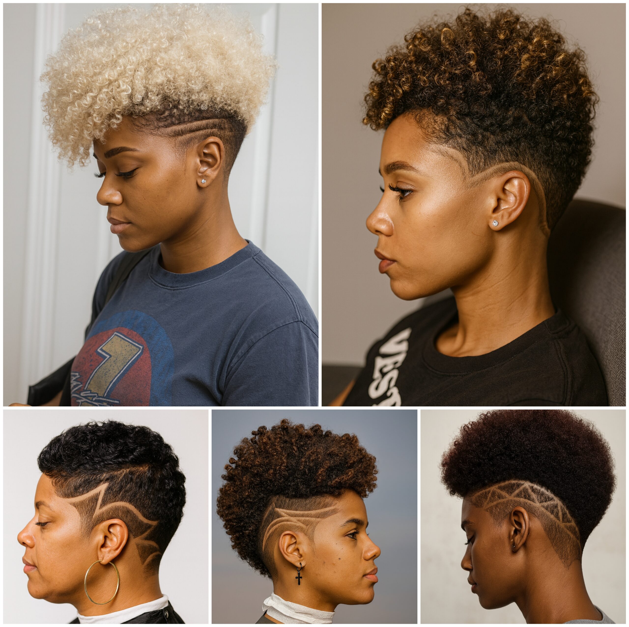 Luxury Short Afro Flow Ideas for Women