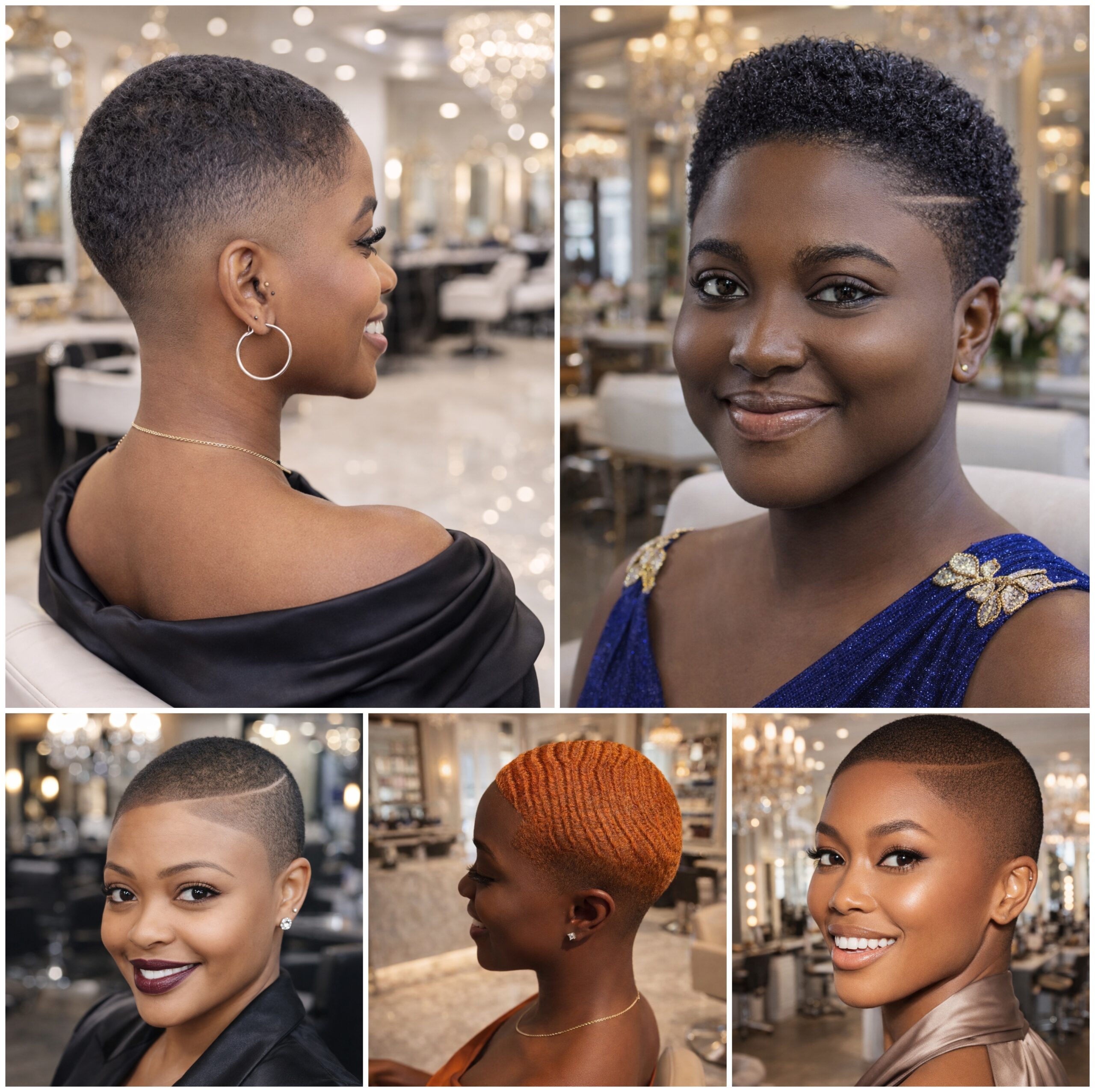 Short Afro Hair Finished with Soft Fade Lines Short Afro Hair Finished with Soft Fade Lines