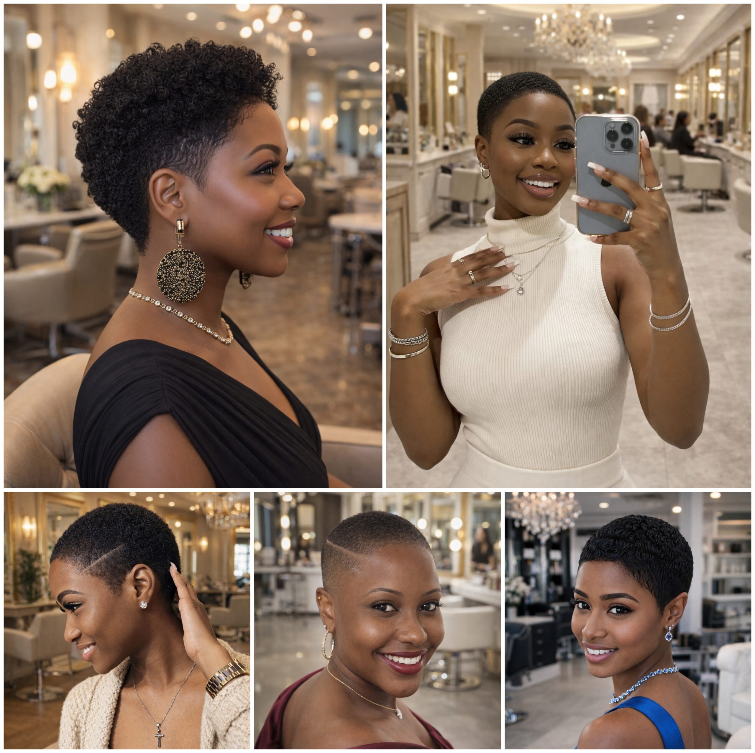 Short Natural Afro Styles That Feel Clean