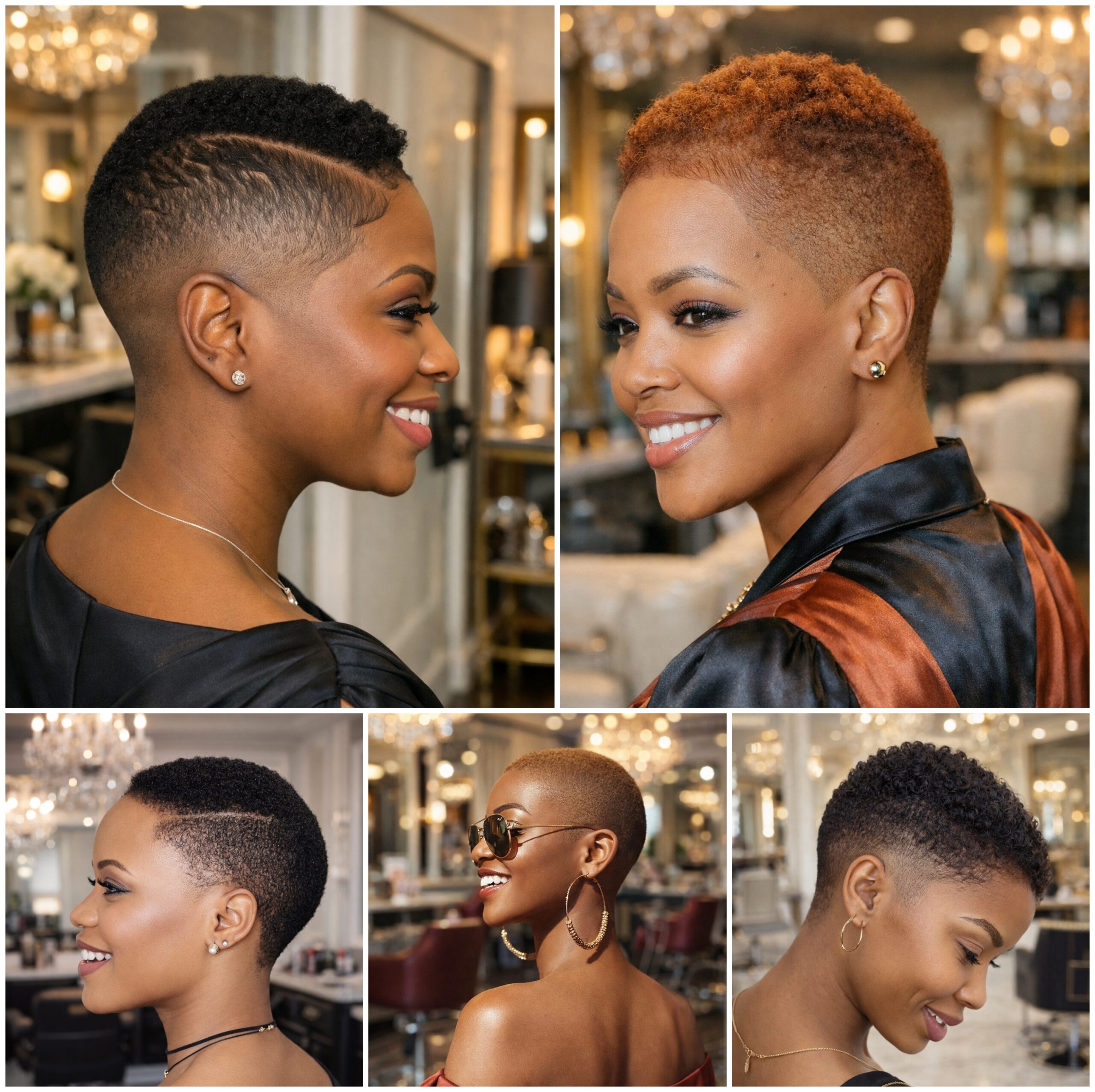 Natural Low Cut Afro Looks for Daily Wear Natural Low Cut Afro Looks for Daily Wear