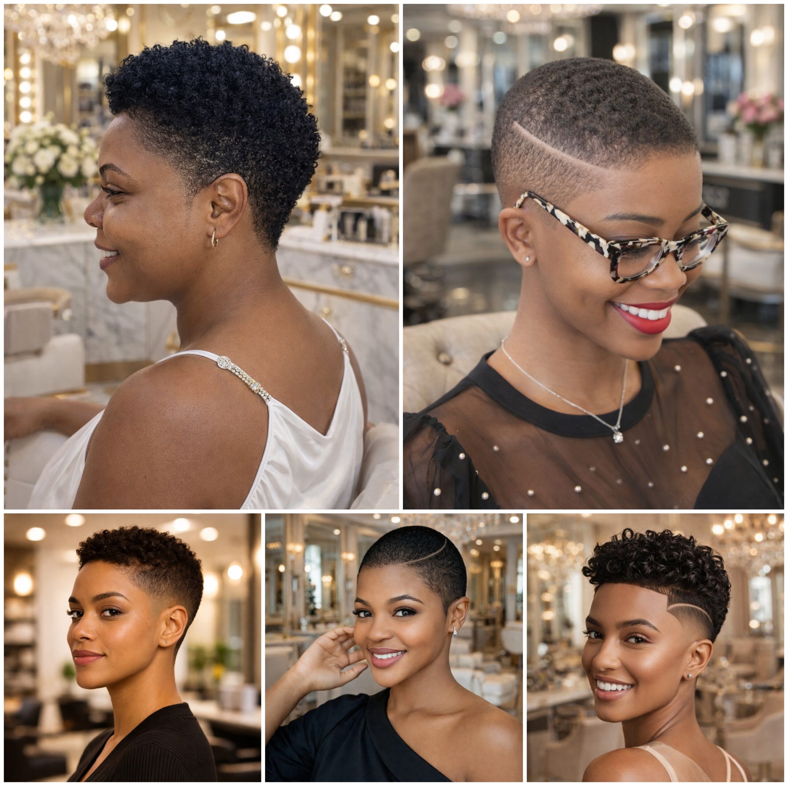 Short Afro Styles for a Clean Finish