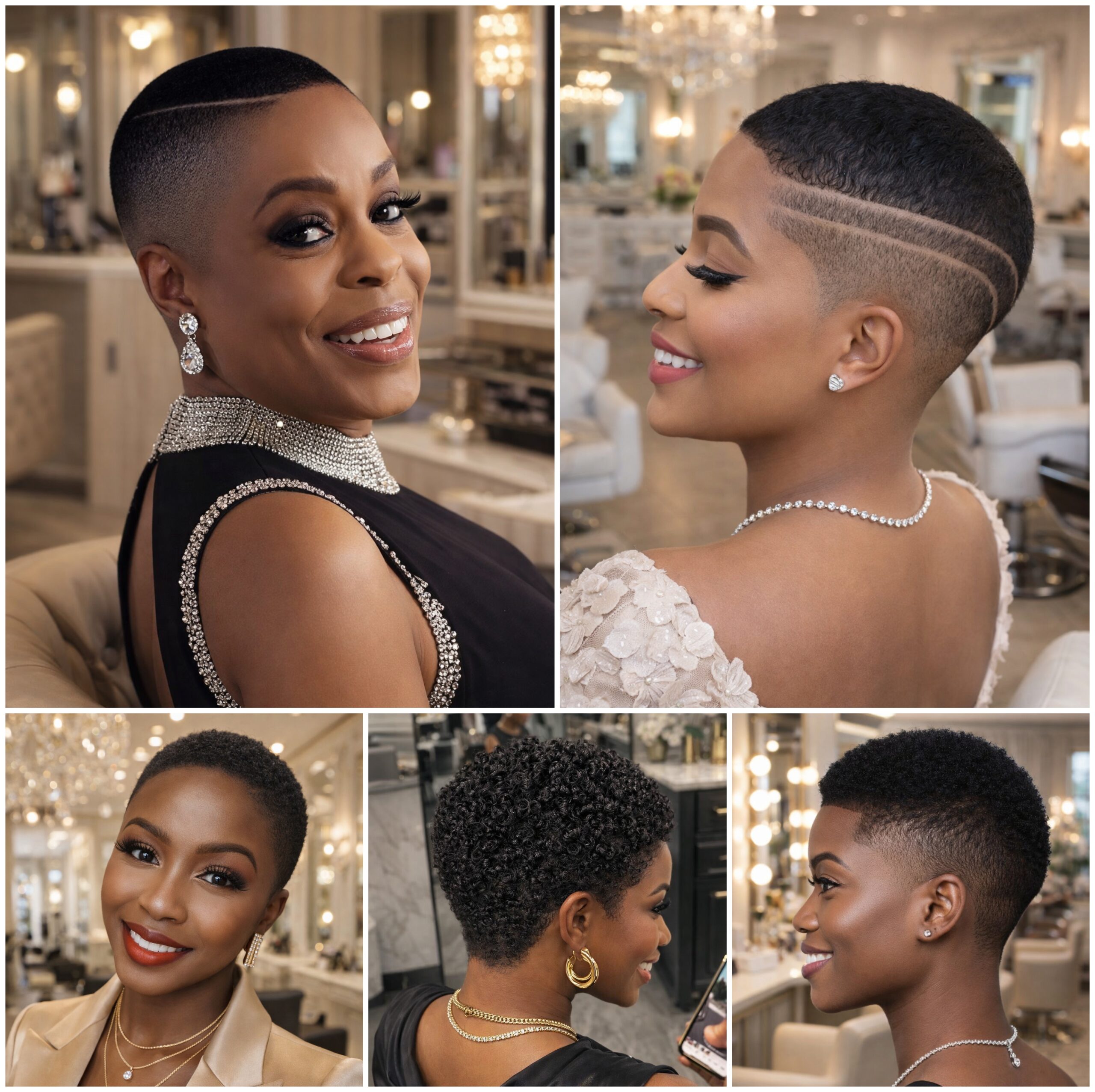 Low Cut Afro Looks with Natural Ease