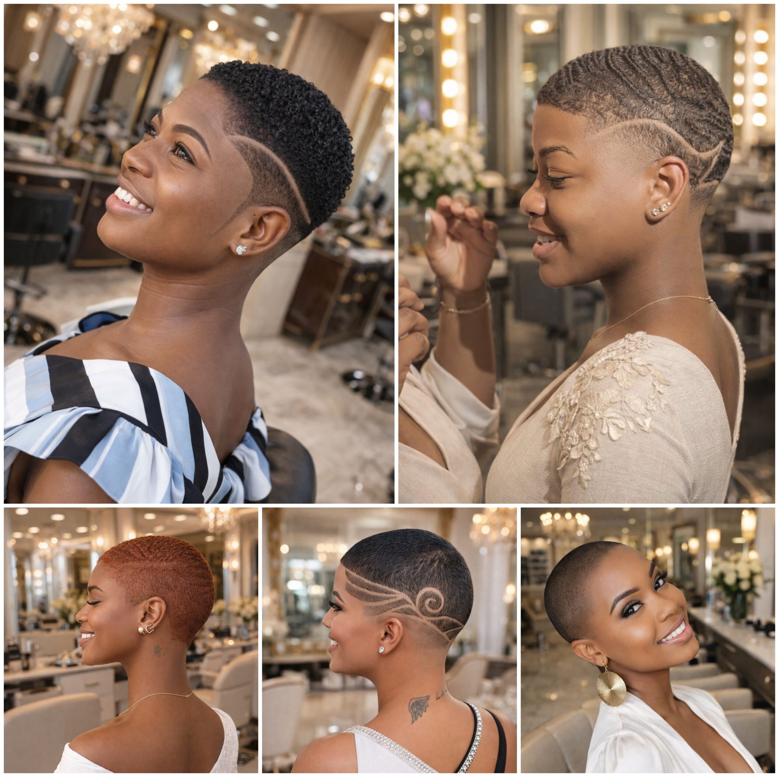 Short Natural Afro Styles Women Love