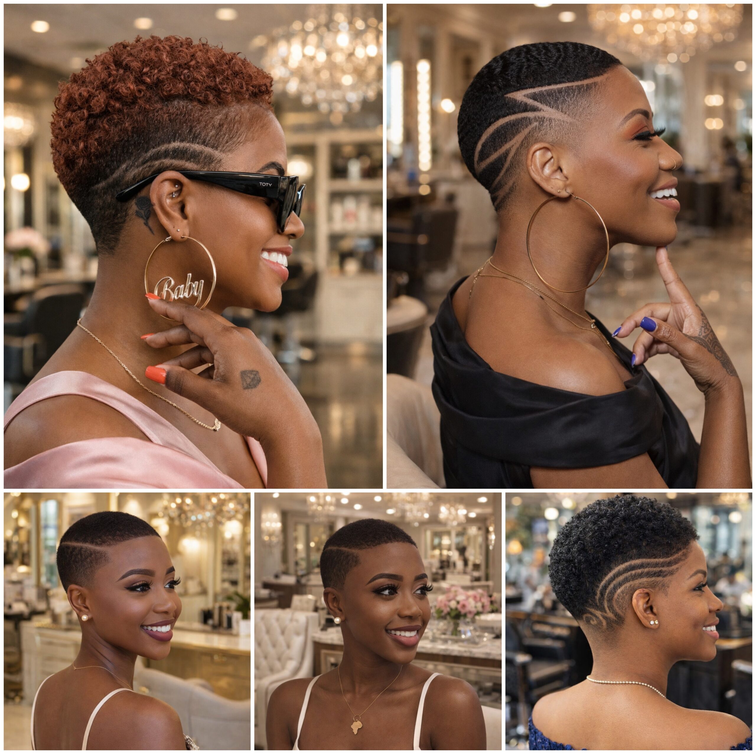 Short Natural Afro Styles Women Prefer