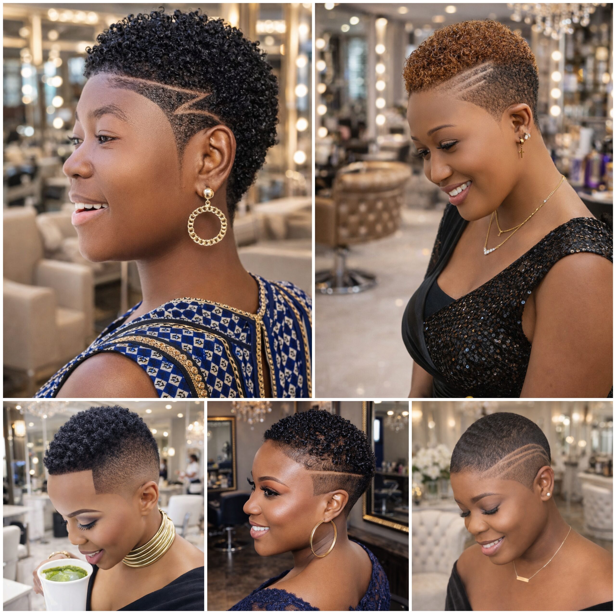 Short Afro Looks That Feel Effortless