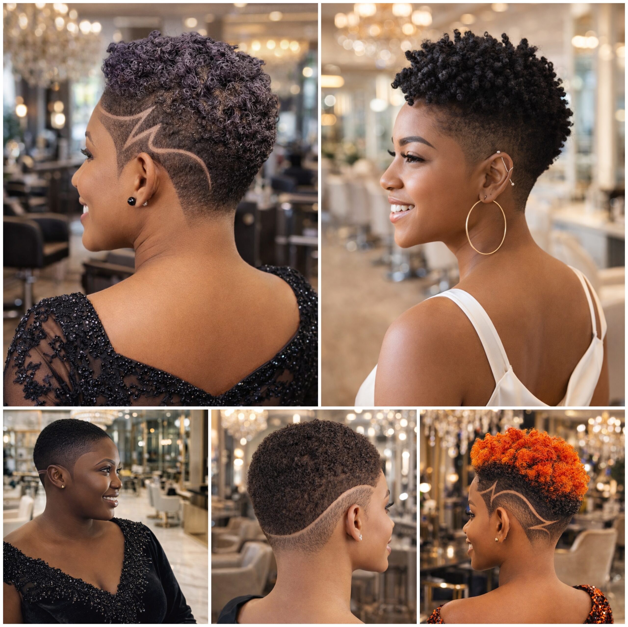 Close Cut Afro Hair for a Natural Look