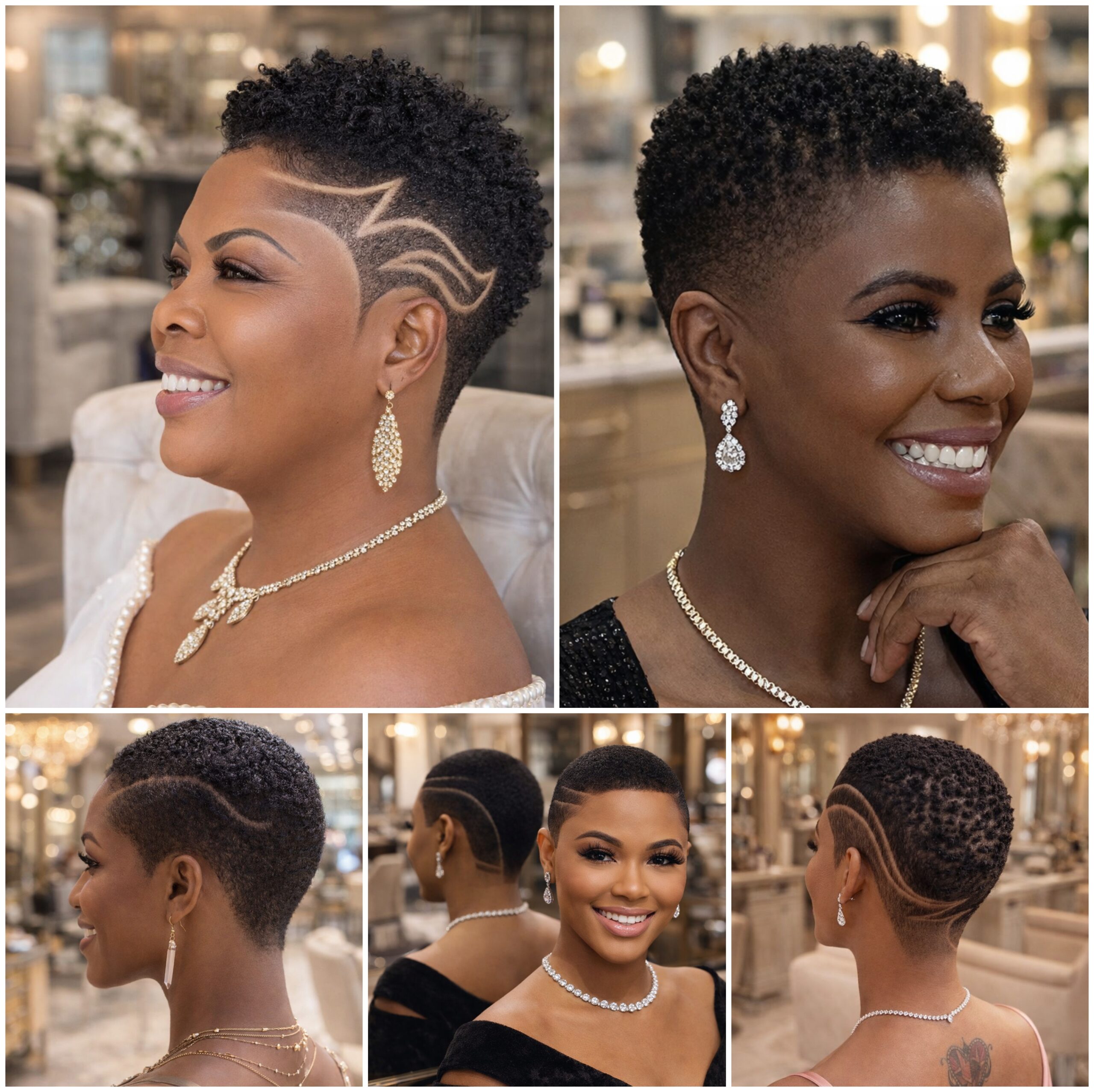 Low Cut Afro Looks That Feel Timeless