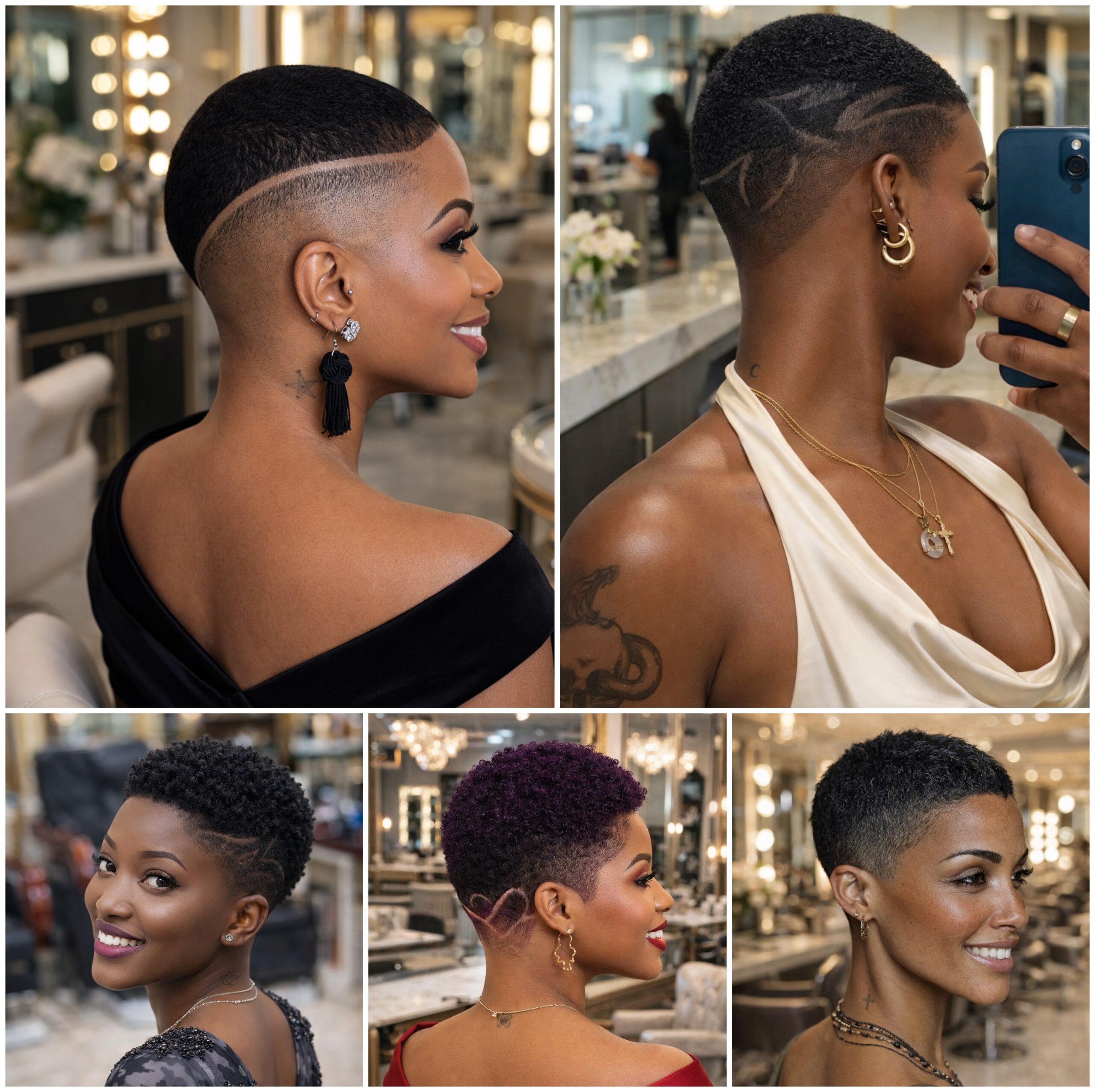 Low Cut Afro Looks That Draw Attention