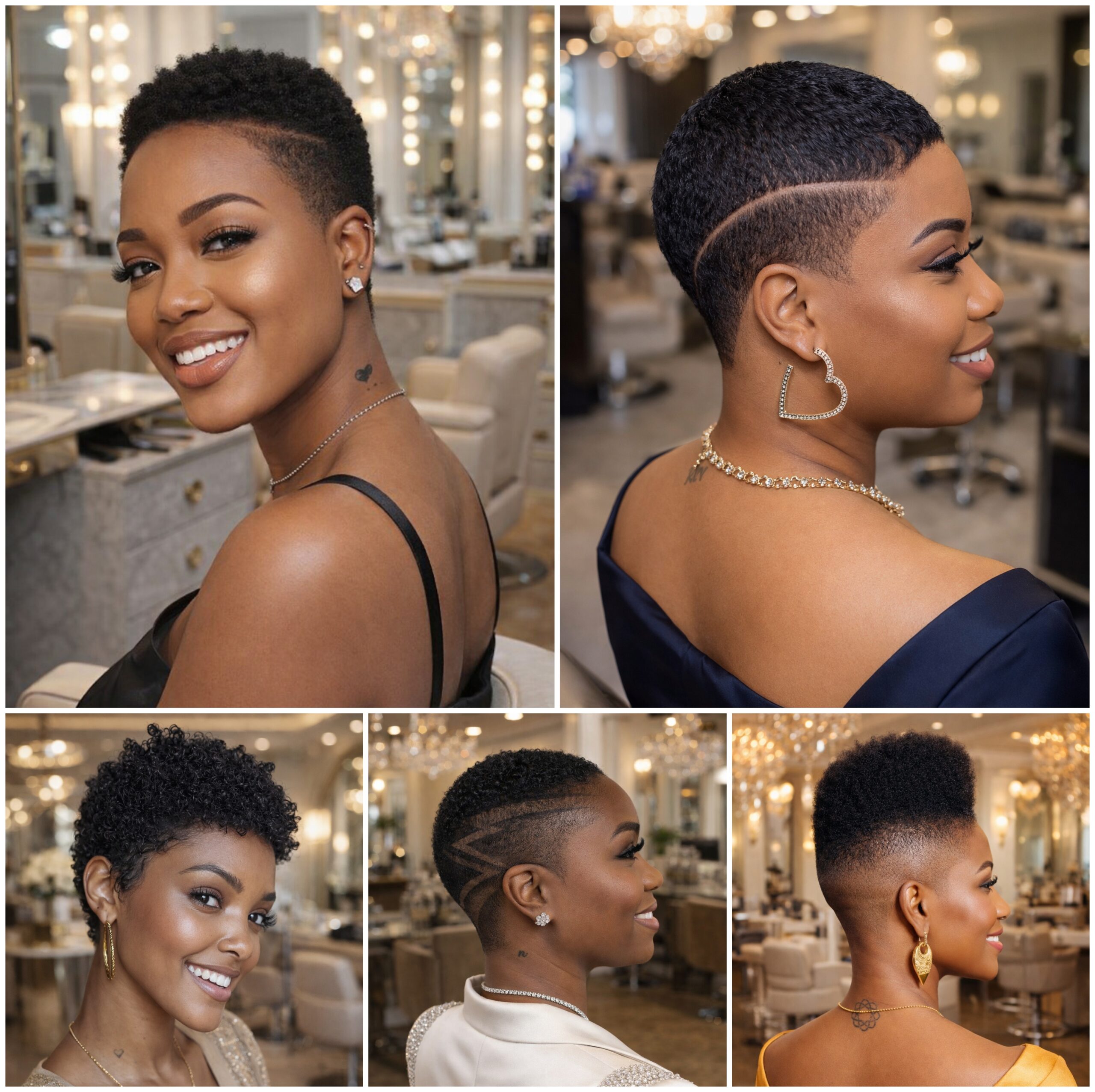 Low Cut Afro Looks That Catch the Light Low Cut Afro Looks That Catch the Light