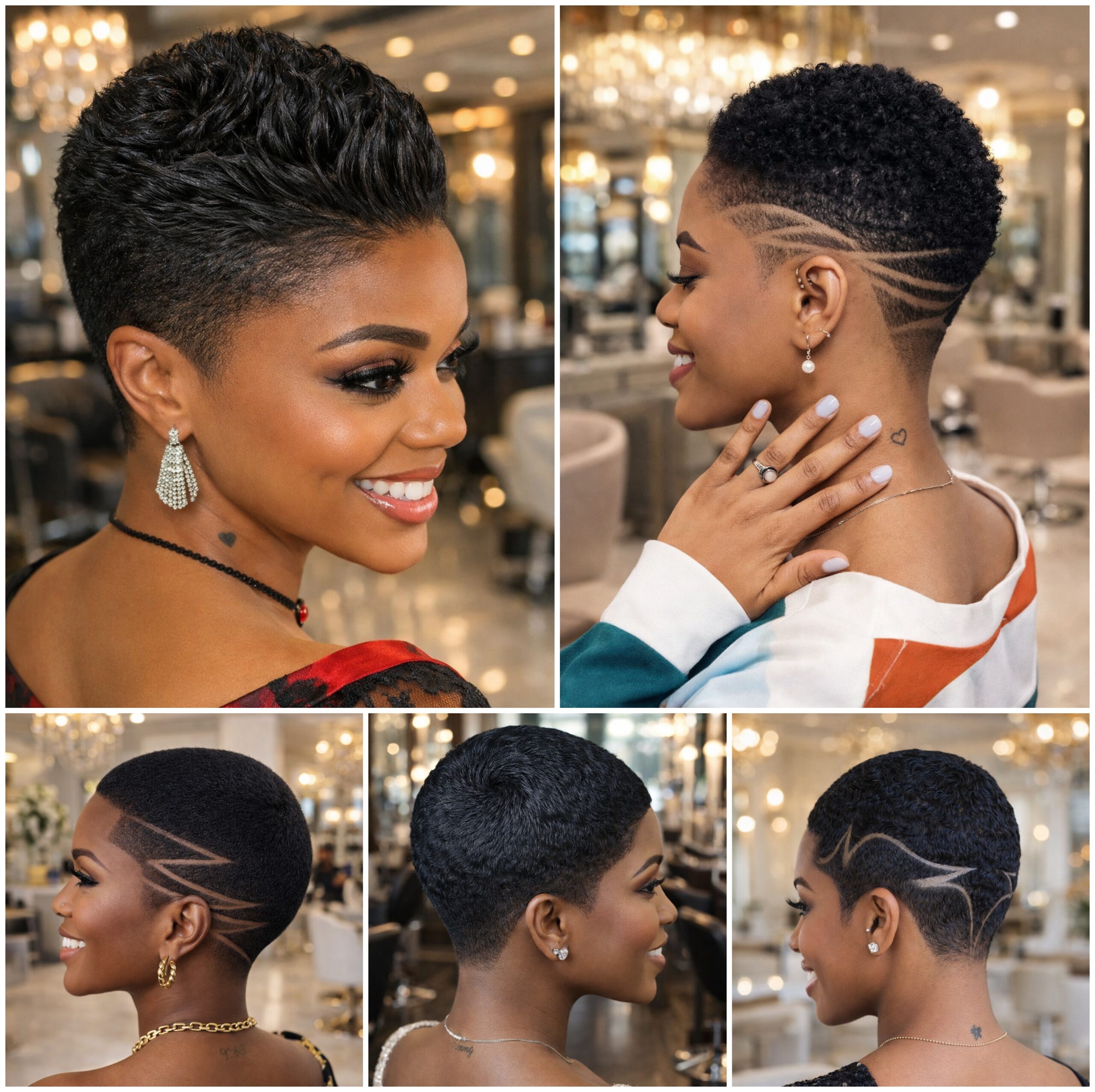 Low Cut Afro Looks That Bring Out Your Style