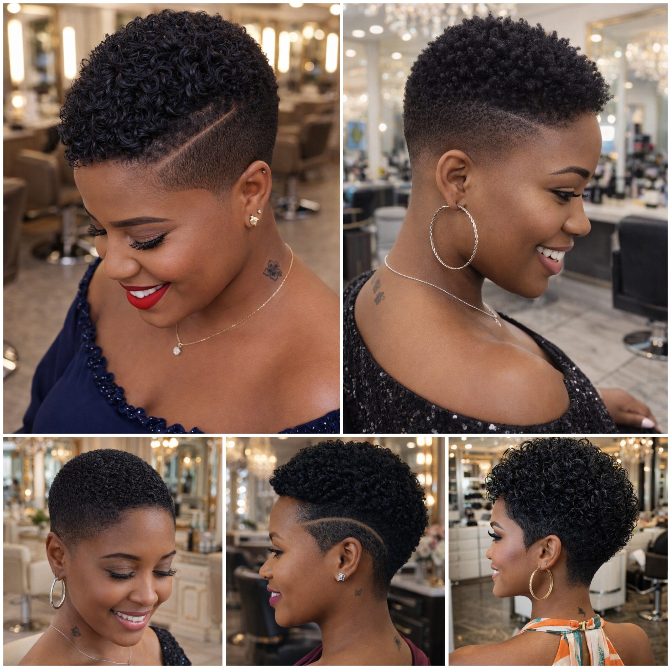 Low Cut Afro Looks That Feel Naturally Cool