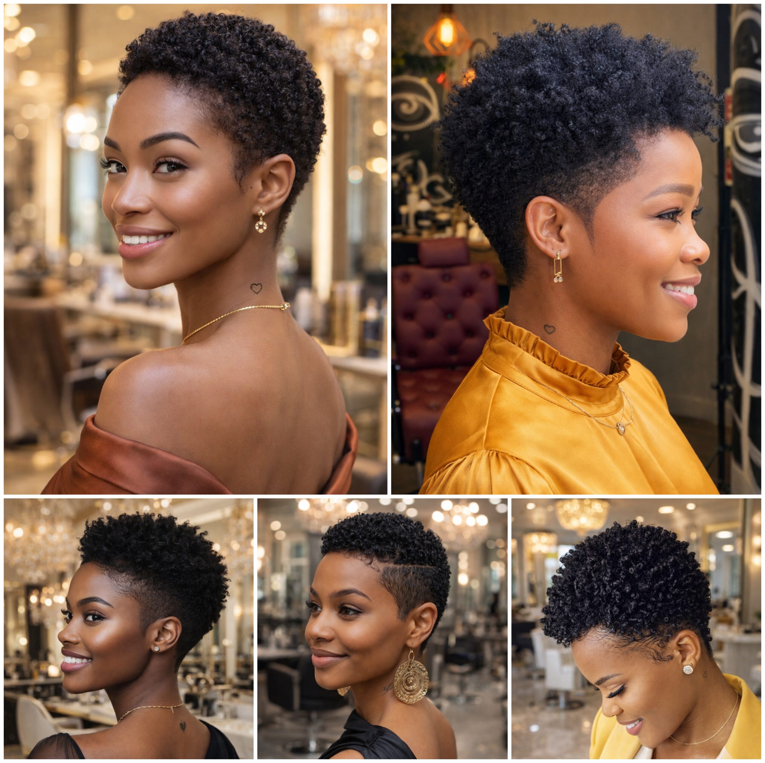 Low Cut Afro Looks That Stay Sharp and Neat