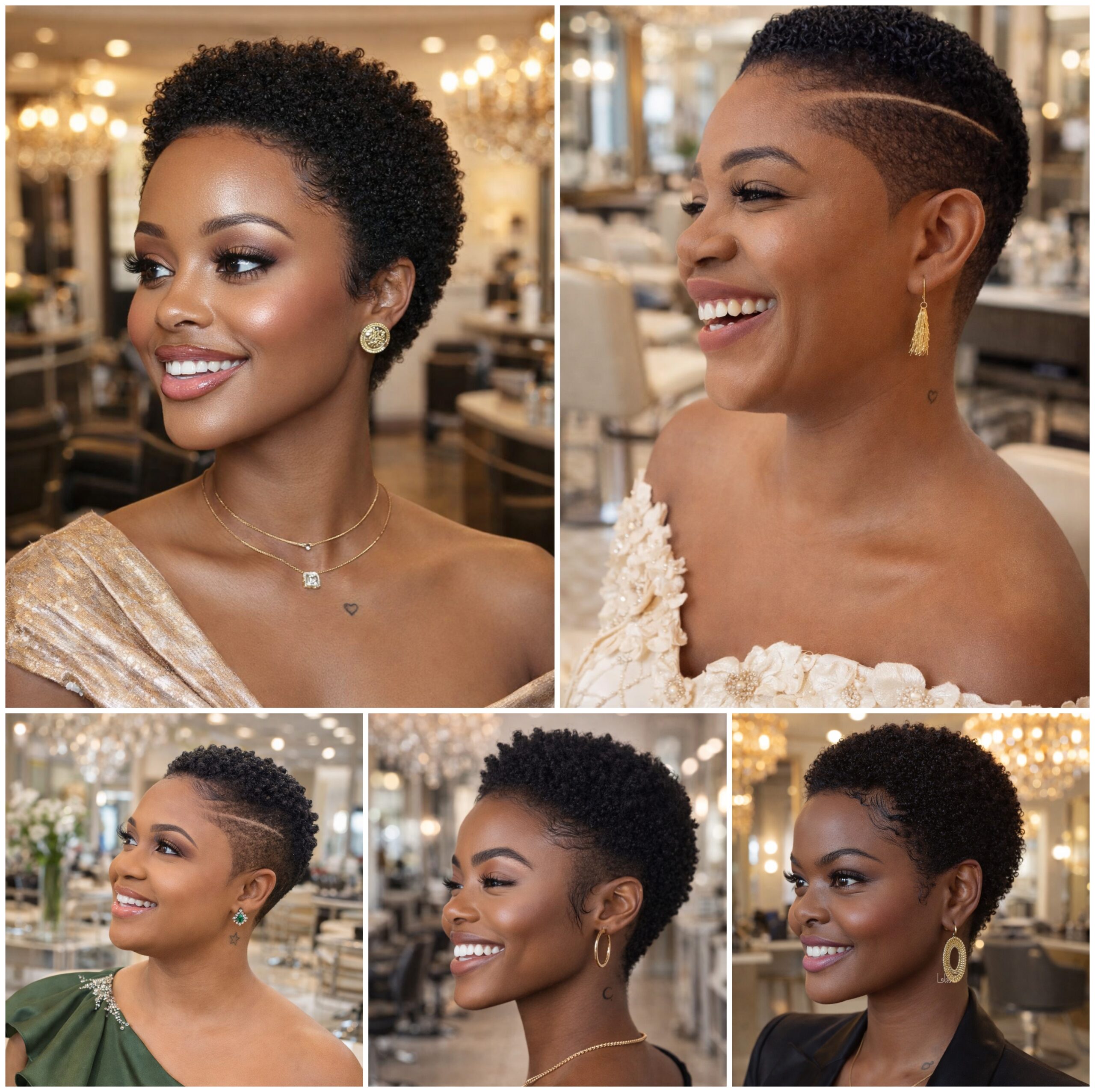Low Cut Afro Looks That Feel Crisp and Modern