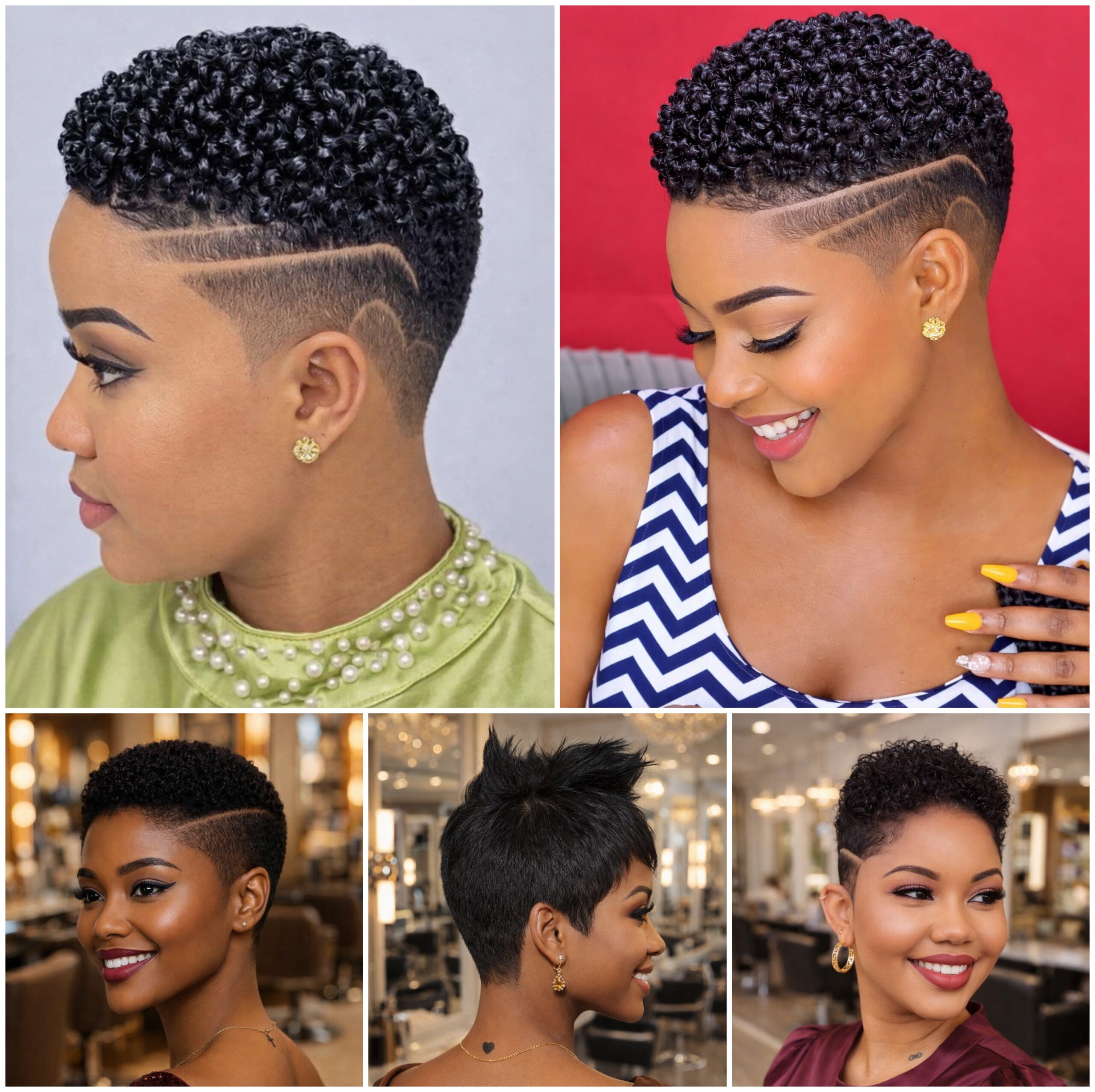 Short Afro Styles That Add Quiet Power Short Afro Styles That Add Quiet Power