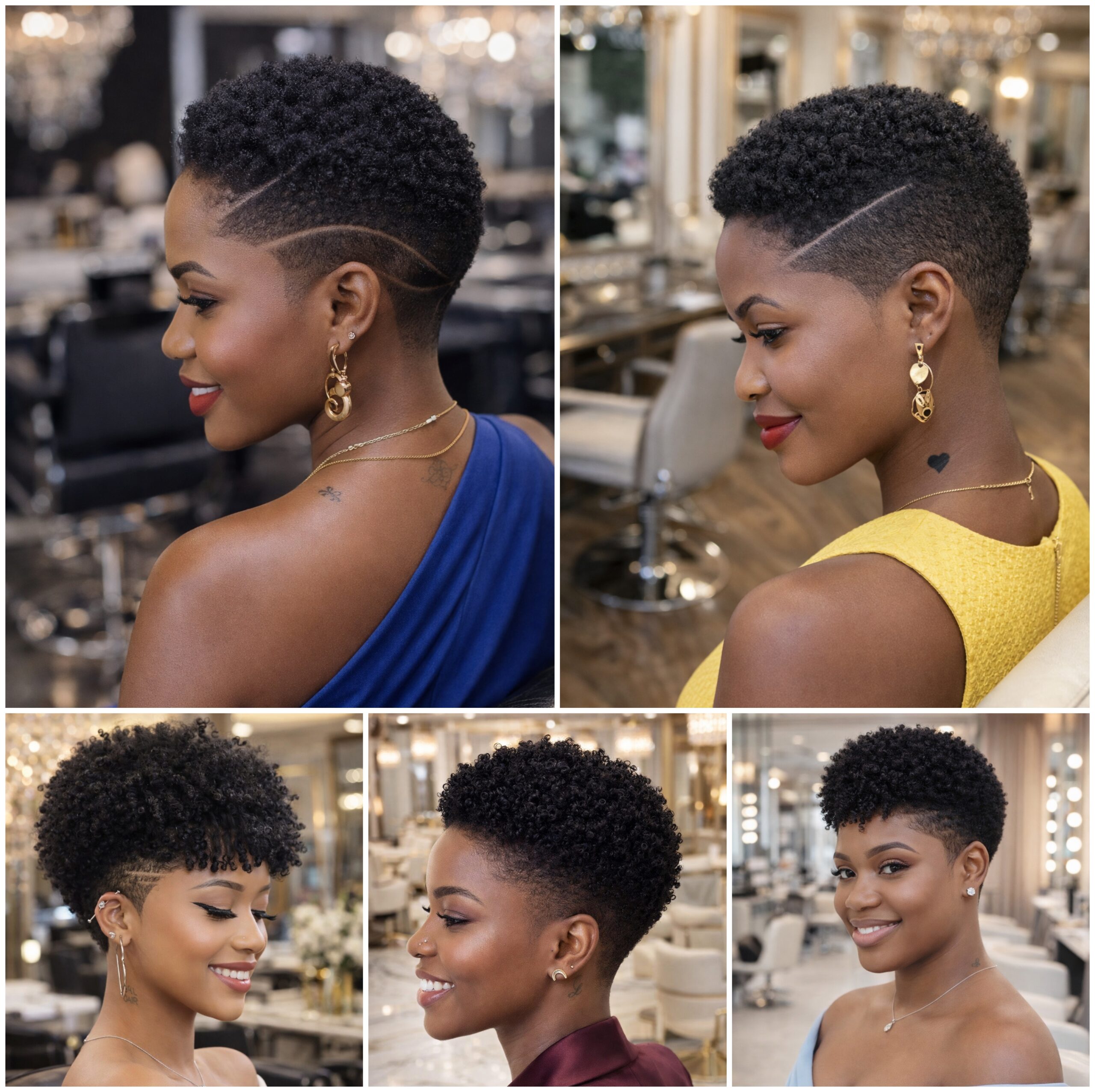 Short Afro Styles That Bring Instant Charm Short Afro Styles That Bring Instant Charm
