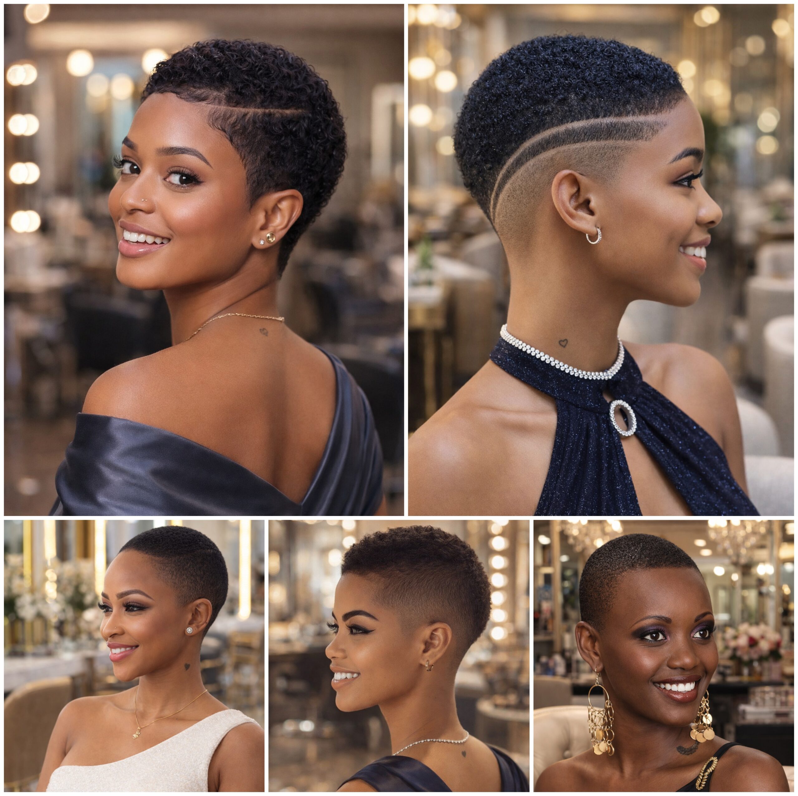 Low Cut Afro Looks That Reveal Natural Charm Low Cut Afro Looks That Reveal Natural Charm