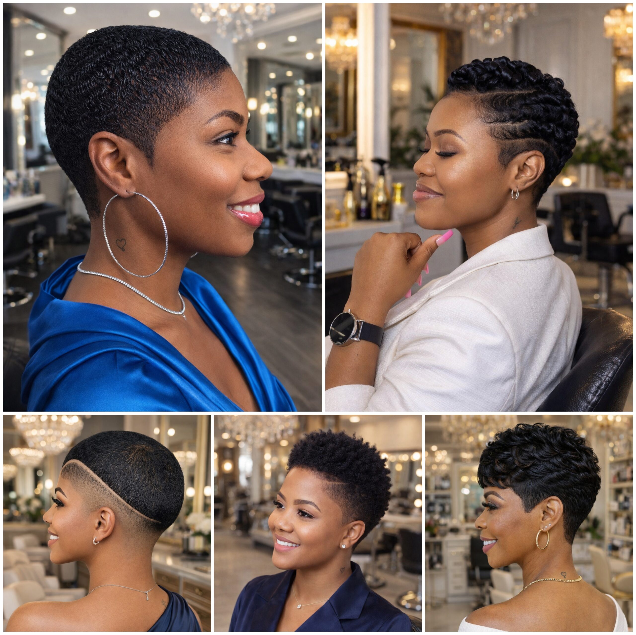 Low Cut Afro Looks That Show Your Style