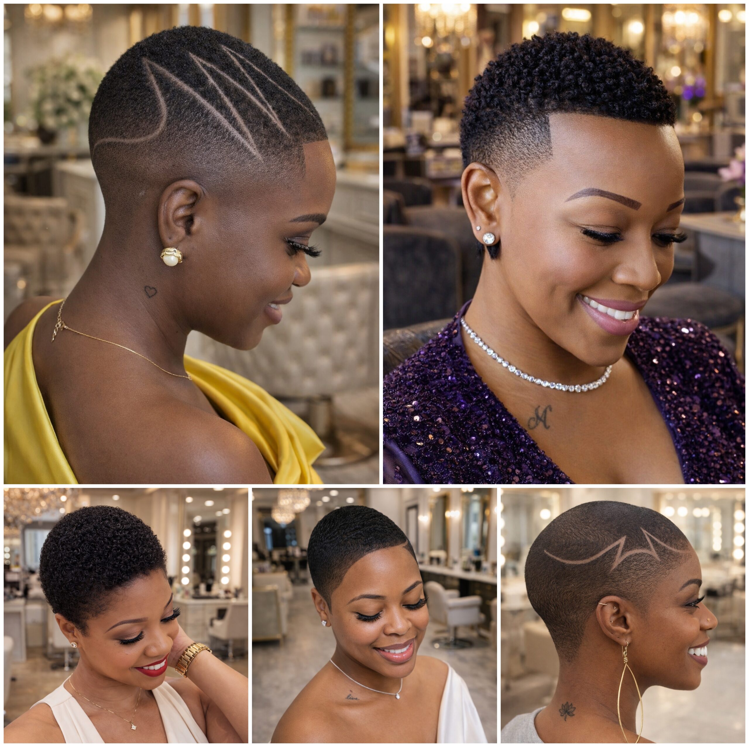 Low Cut Afro Looks That Elevate Everyday Style