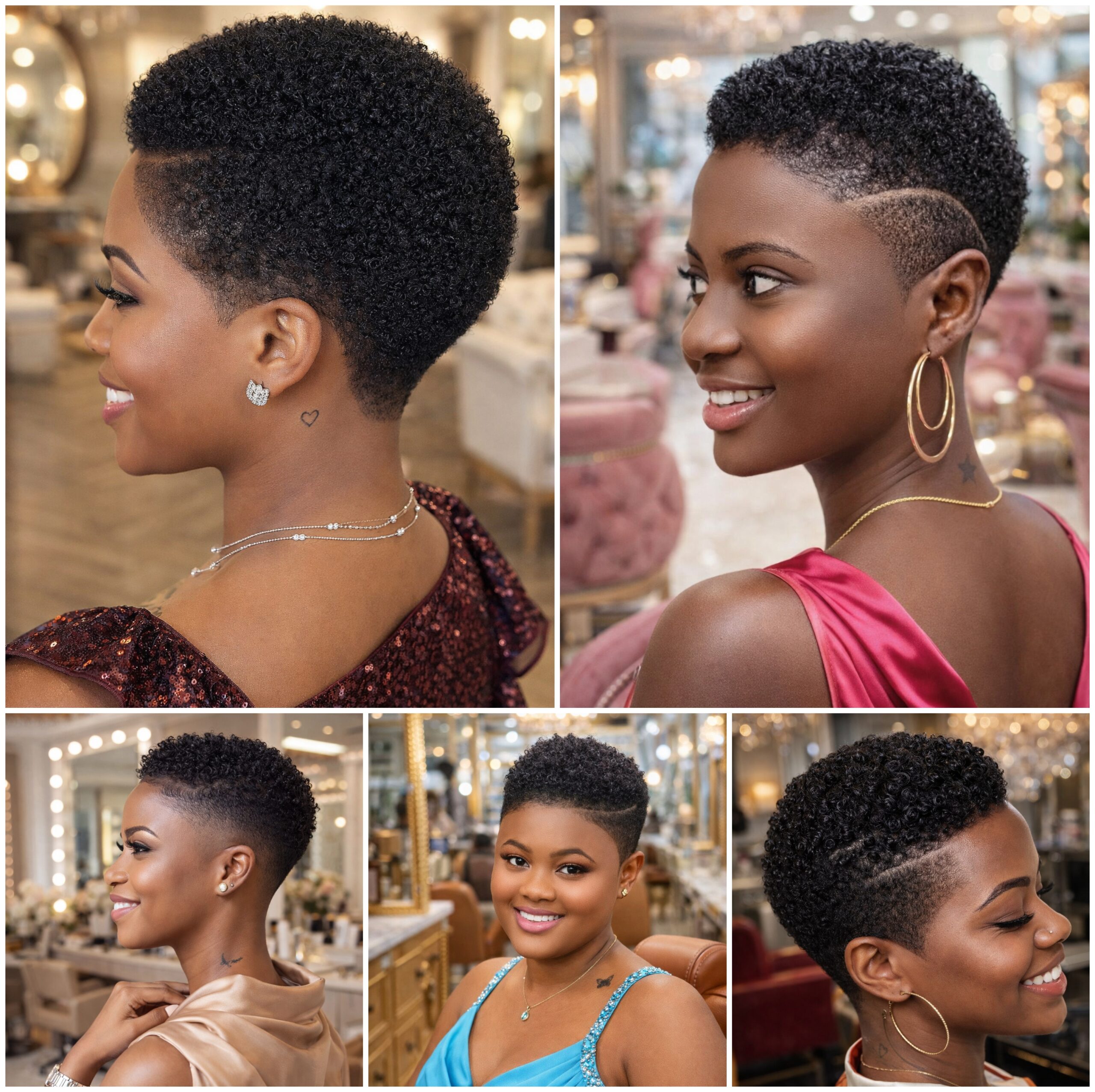 Low Cut Afro Looks That Keep Their Appeal Low Cut Afro Looks That Keep Their Appeal
