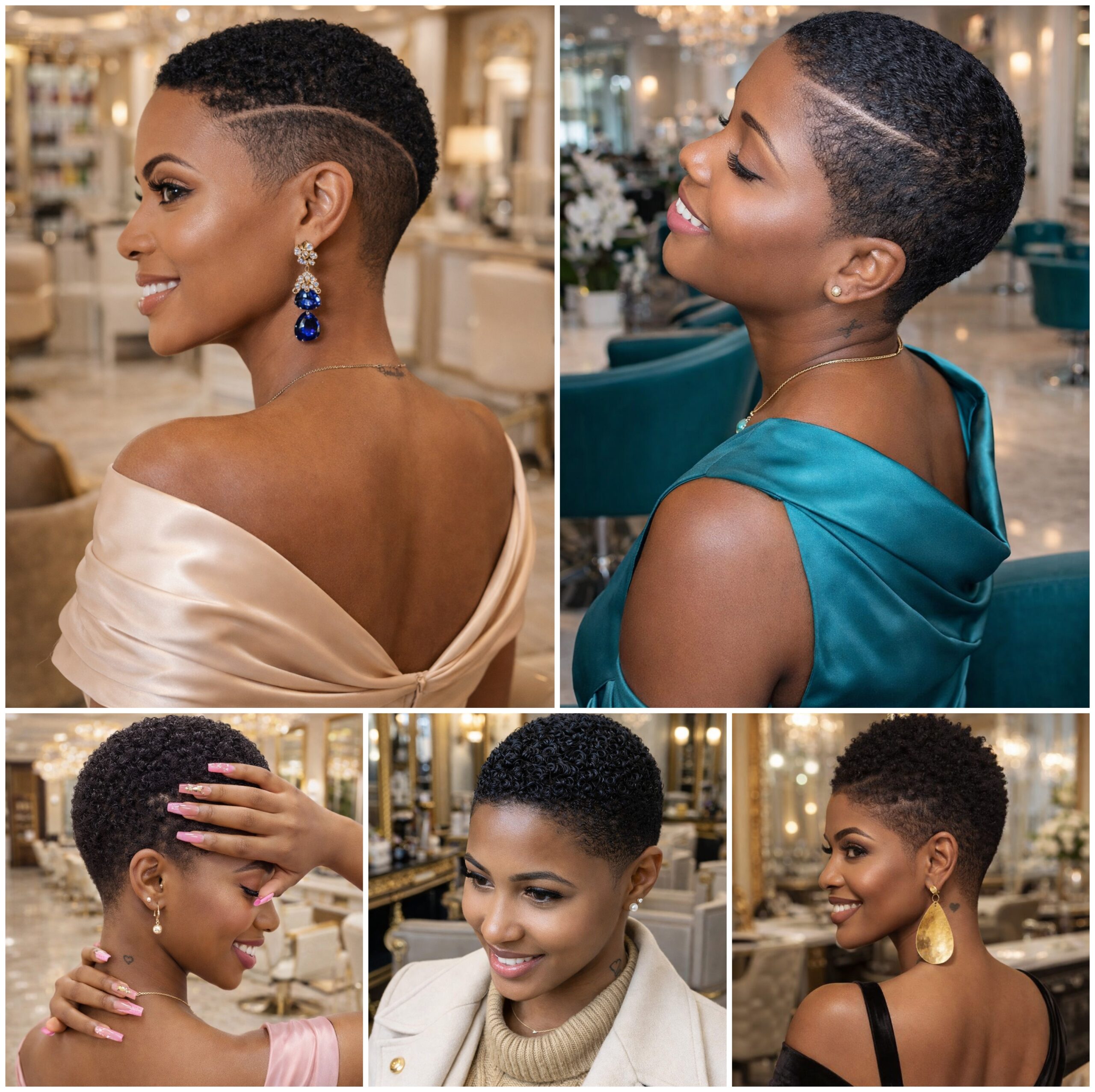 Short Afro Styles That Add a Clean Touch