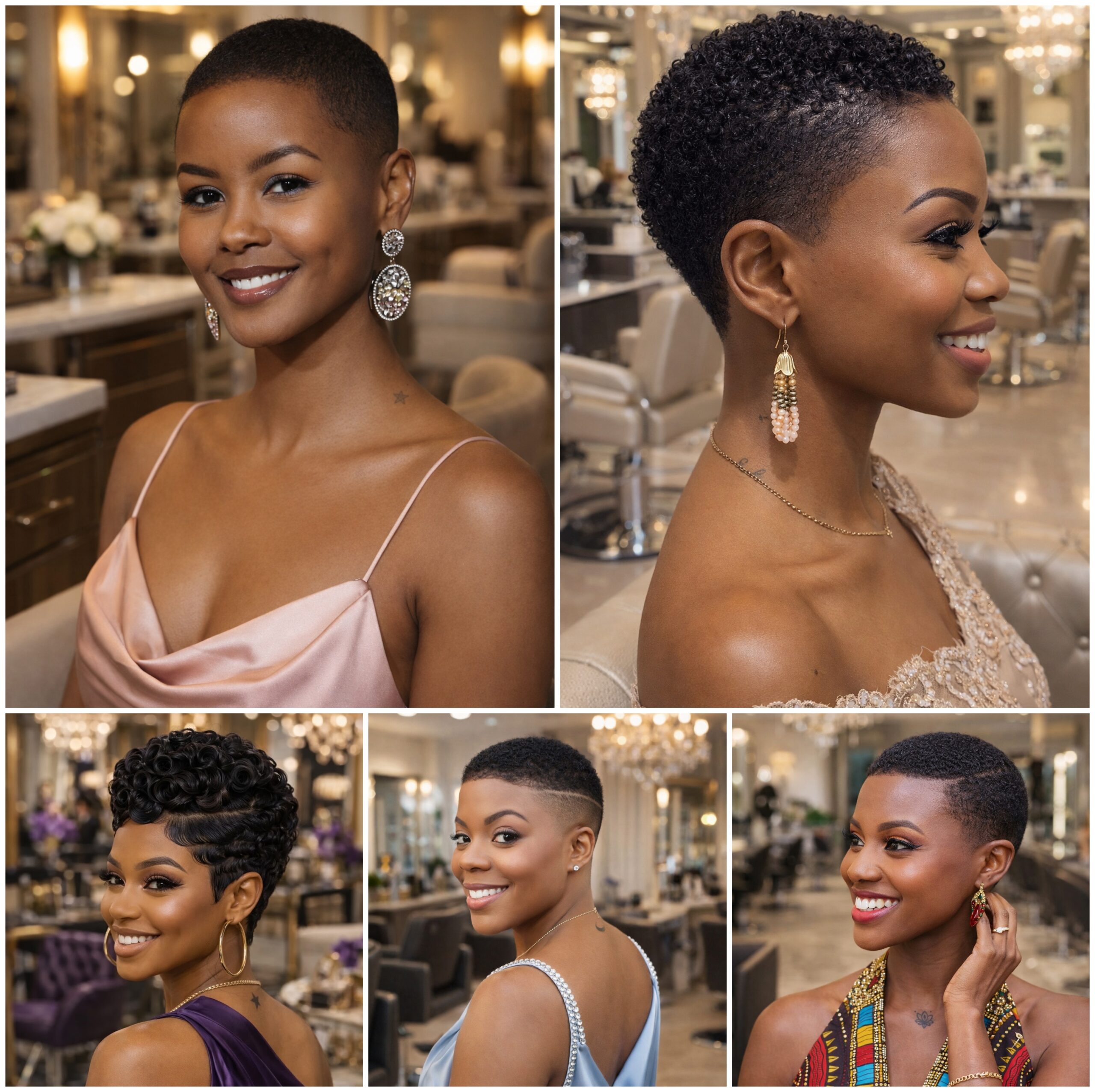 Short Afro Styles That Highlight Natural Beauty