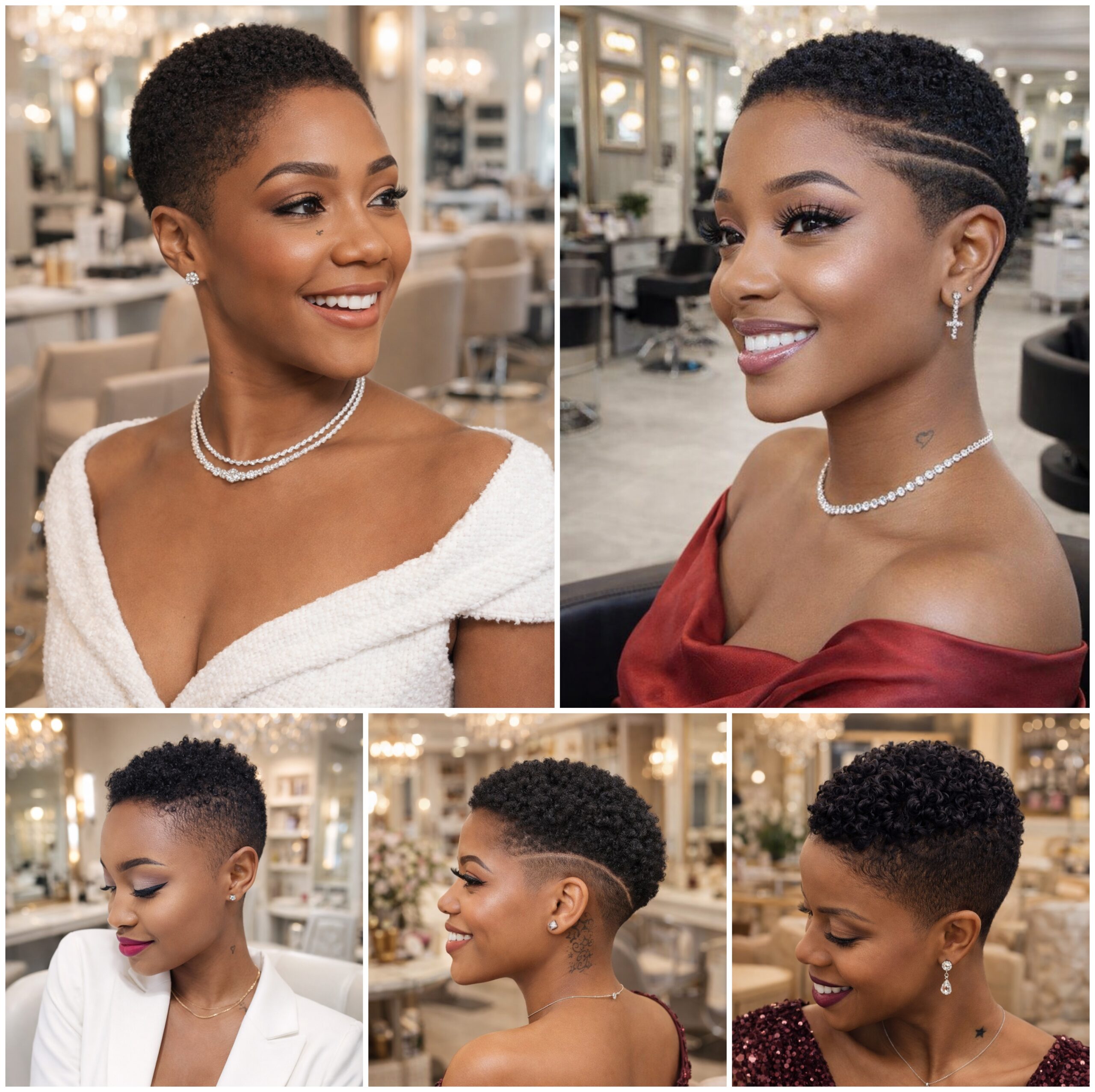 Low Cut Afro Looks That Make a Lasting Impression