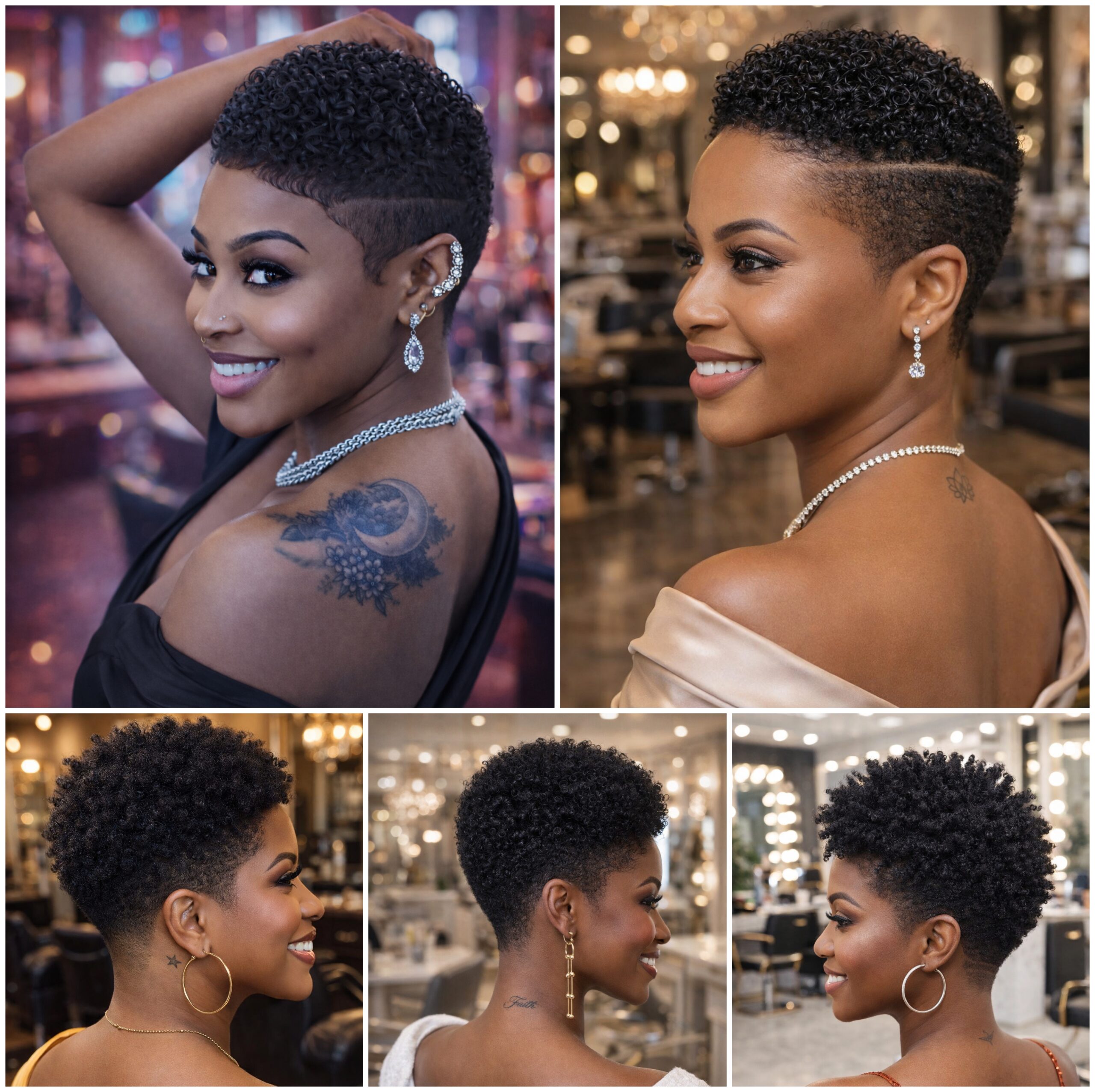 Short Afro Styles That Bring Subtle Confidence