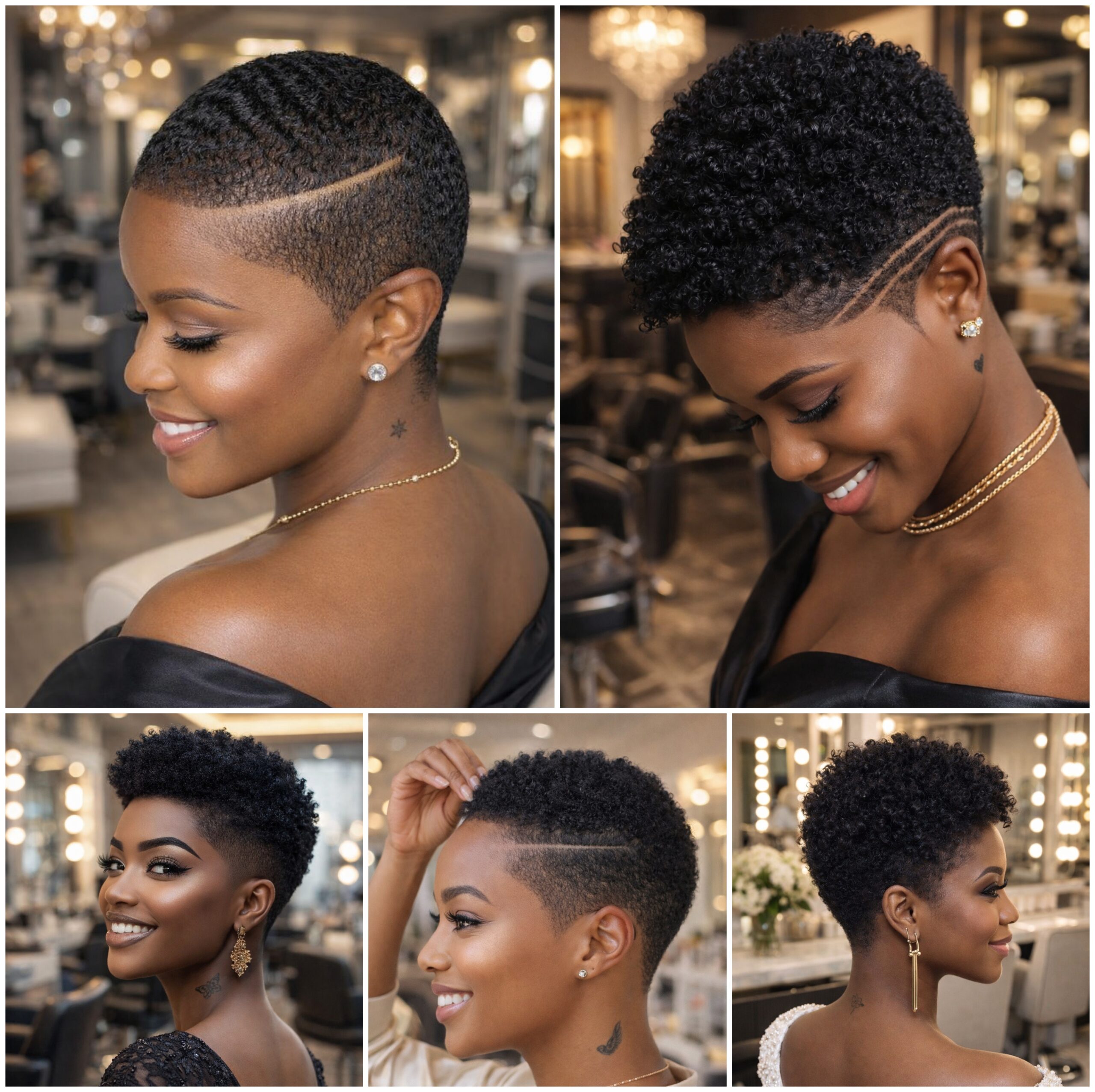 Short Afro Styles That Look Naturally Stylish