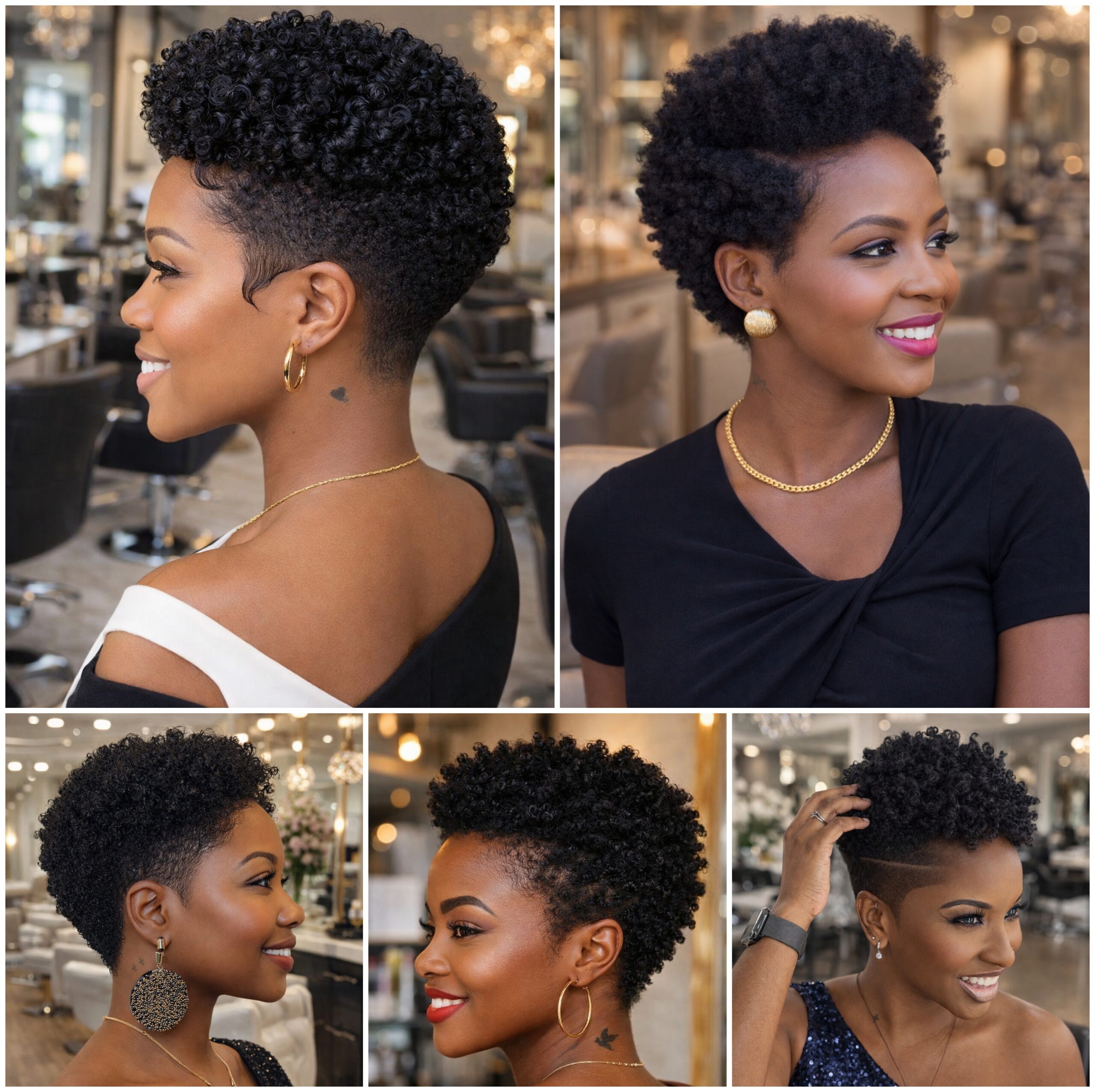 Low Cut Afro Looks That Feel Smooth and Modern