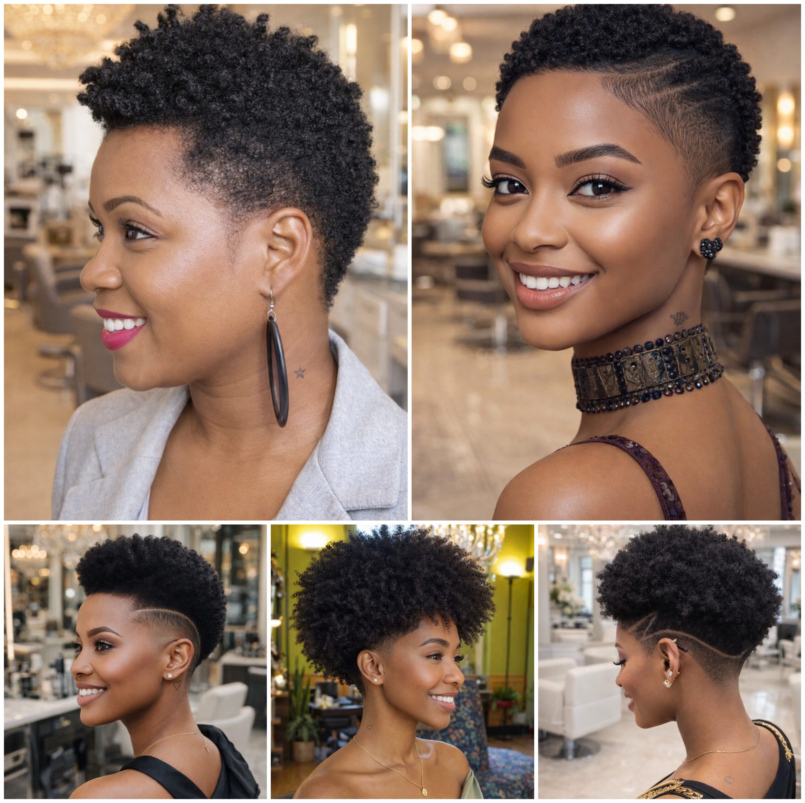 Low Cut Afro Looks That Carry Natural Confidence Low Cut Afro Looks That Carry Natural Confidence