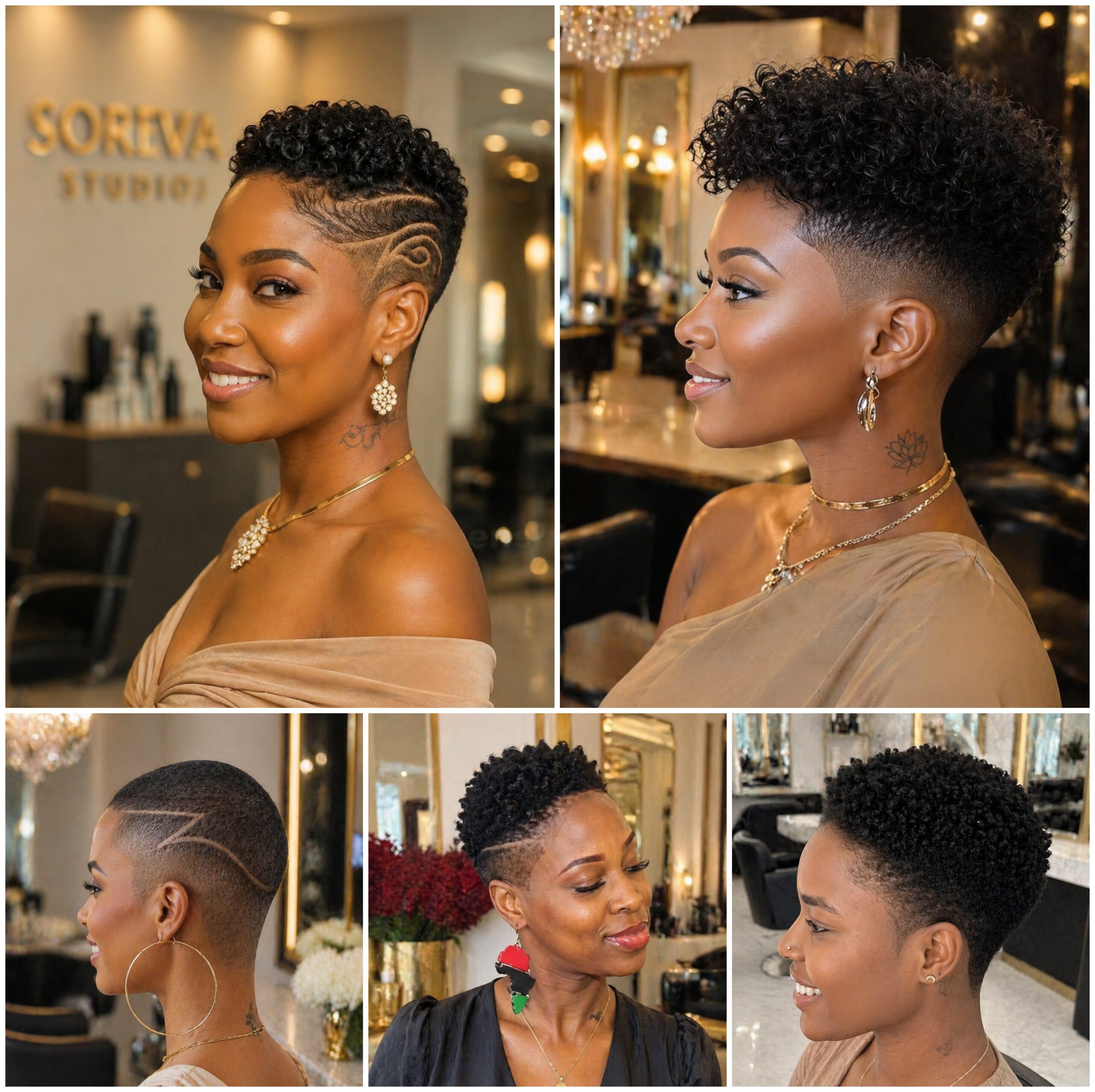 Low Cut Afro Looks That Carry a Clean Edge