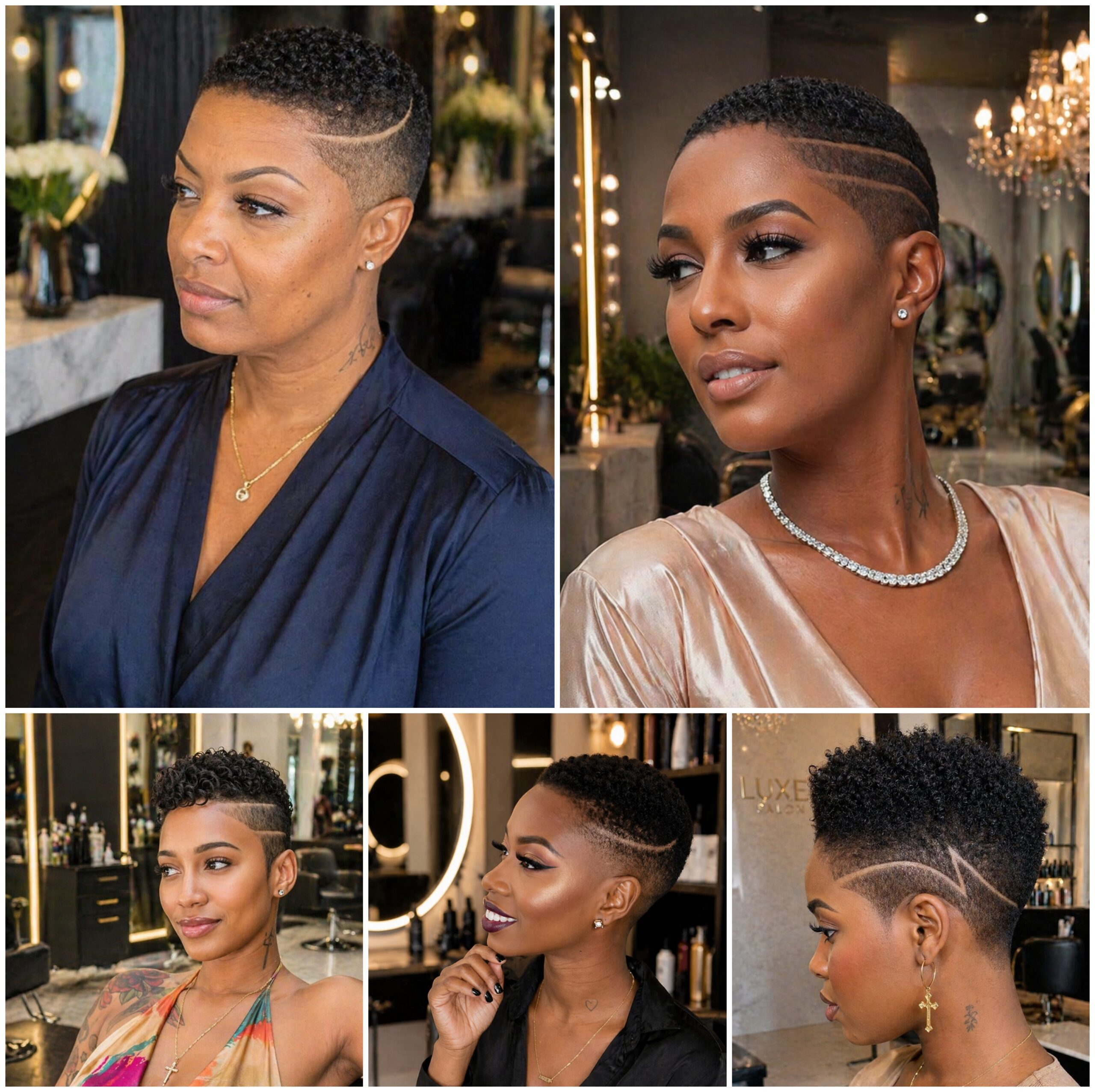 Low Cut Afro Looks That Keep a Smooth Finish