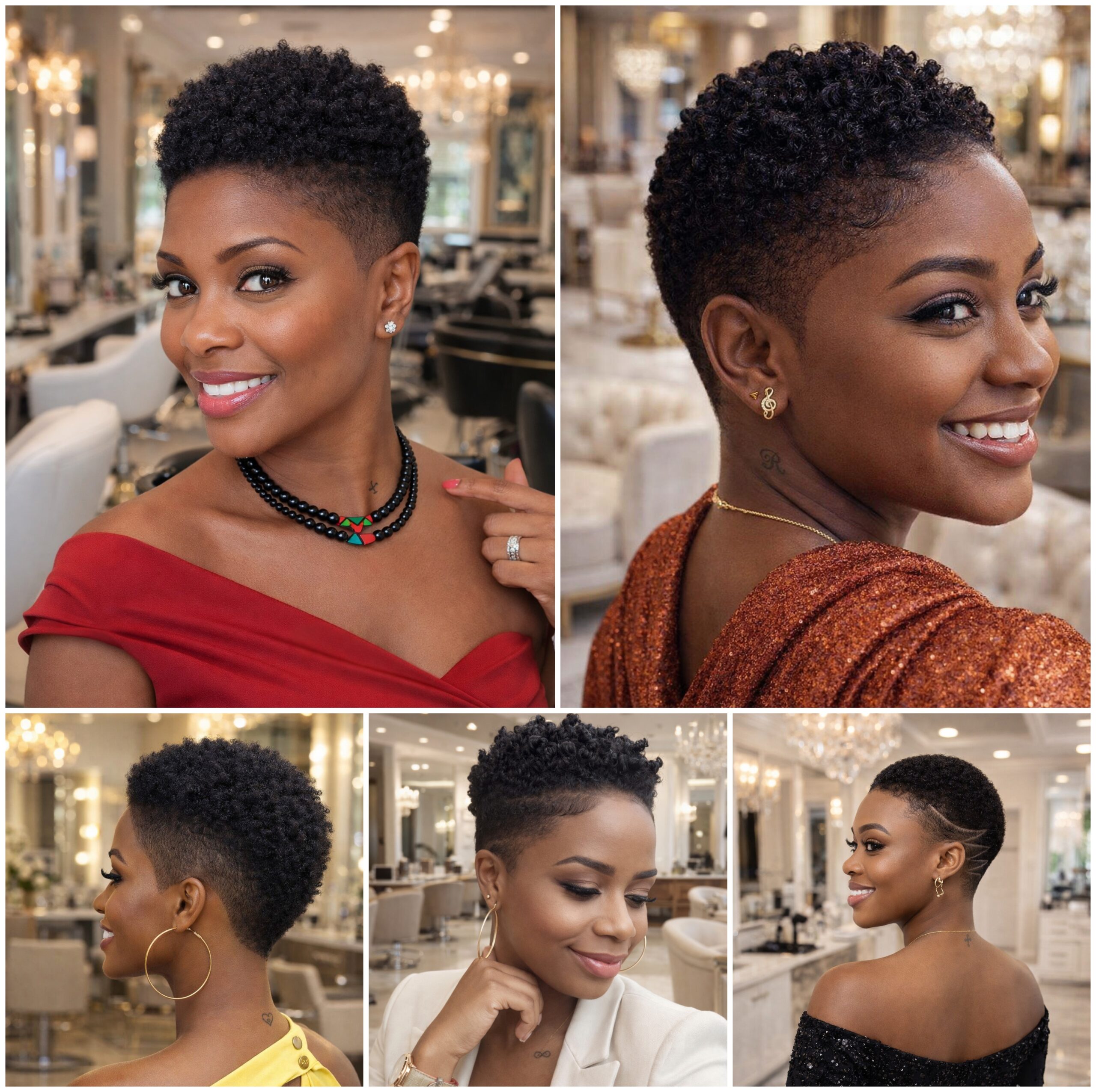 Low Cut Afro Looks That Feel Sharp and Refined