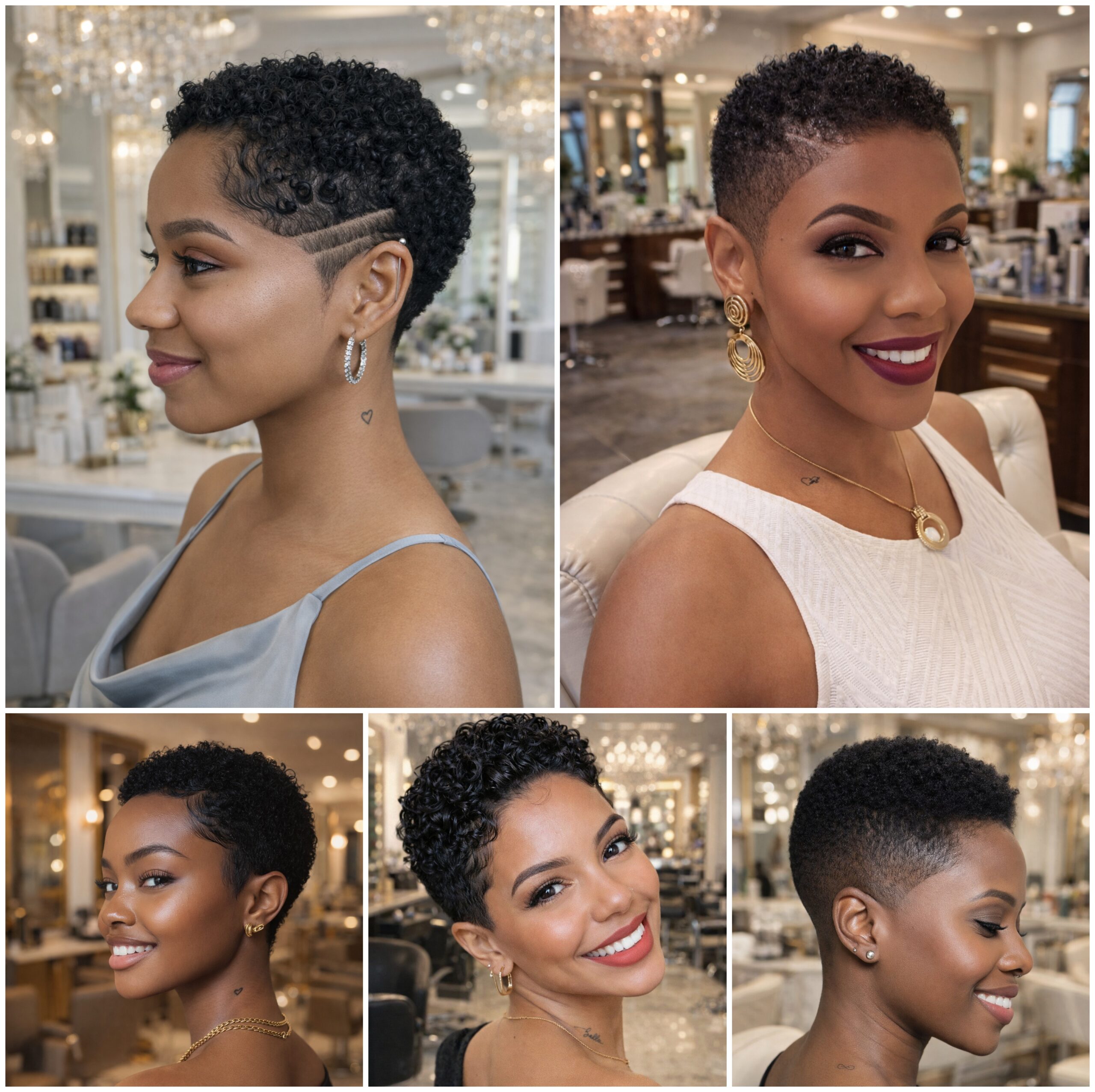 Low Cut Afro Looks That Stay Graceful