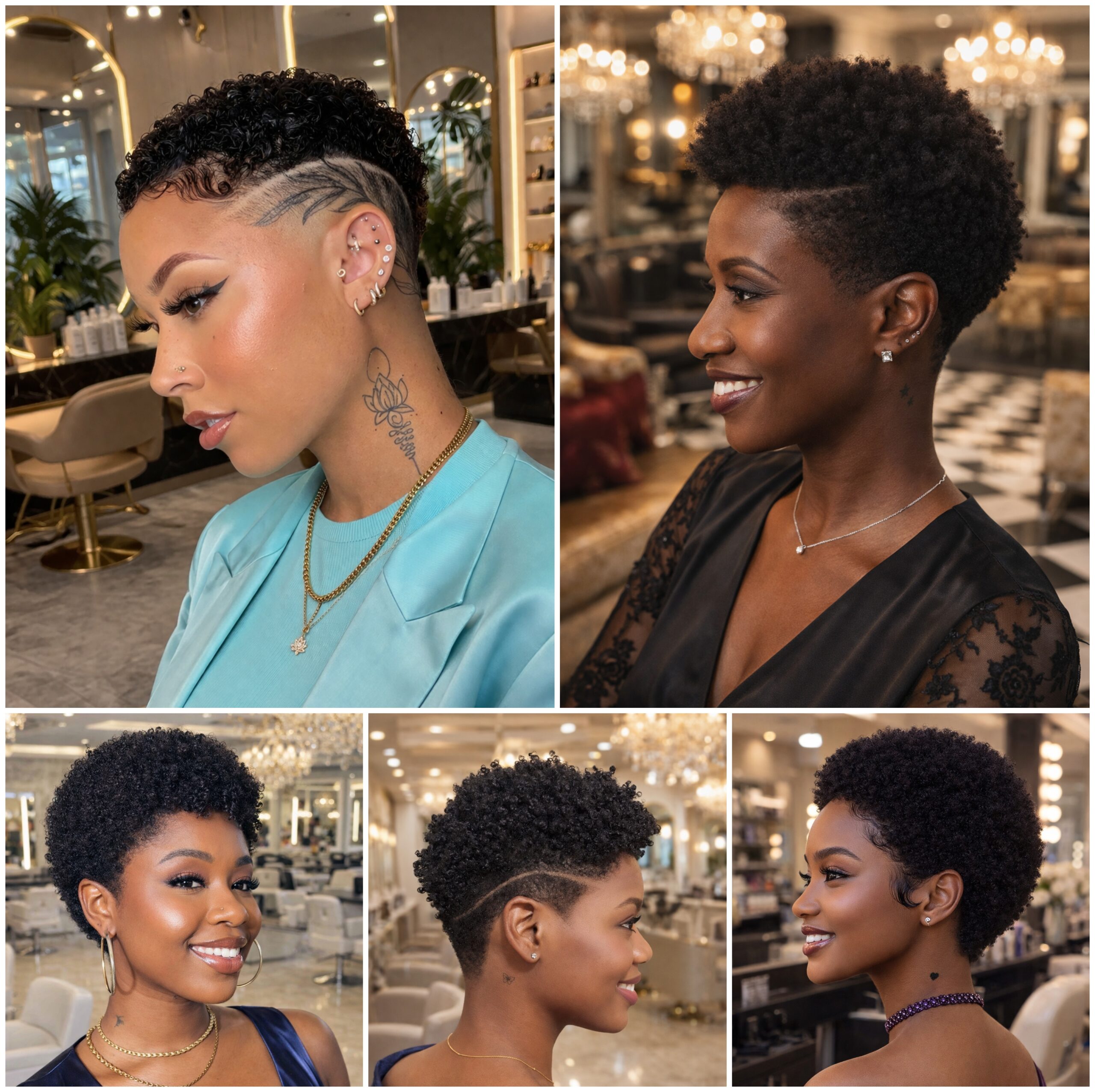Low Cut Afro Looks That Feel Naturally Strong