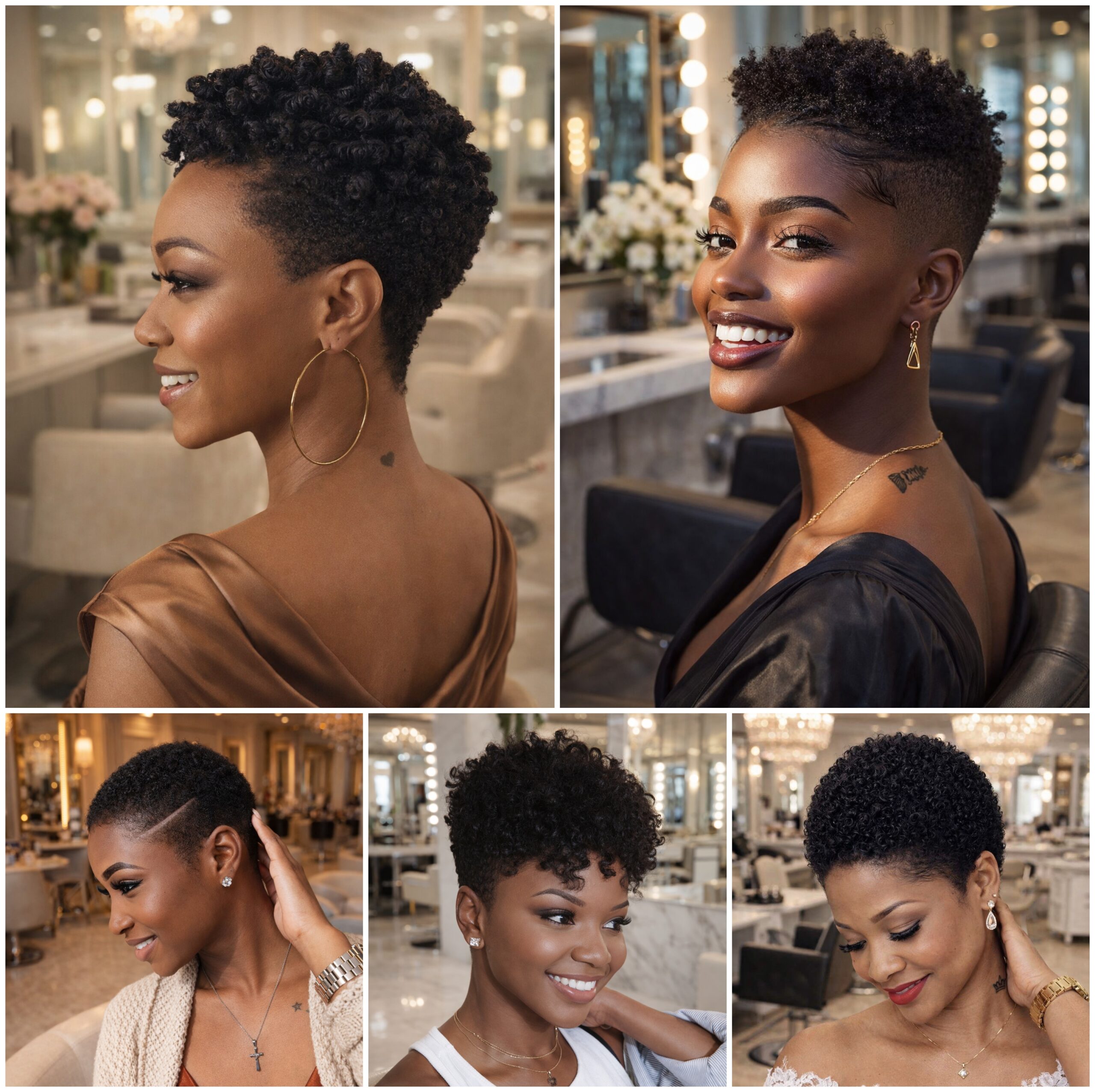 Short Afro Styles That Keep Their Charm