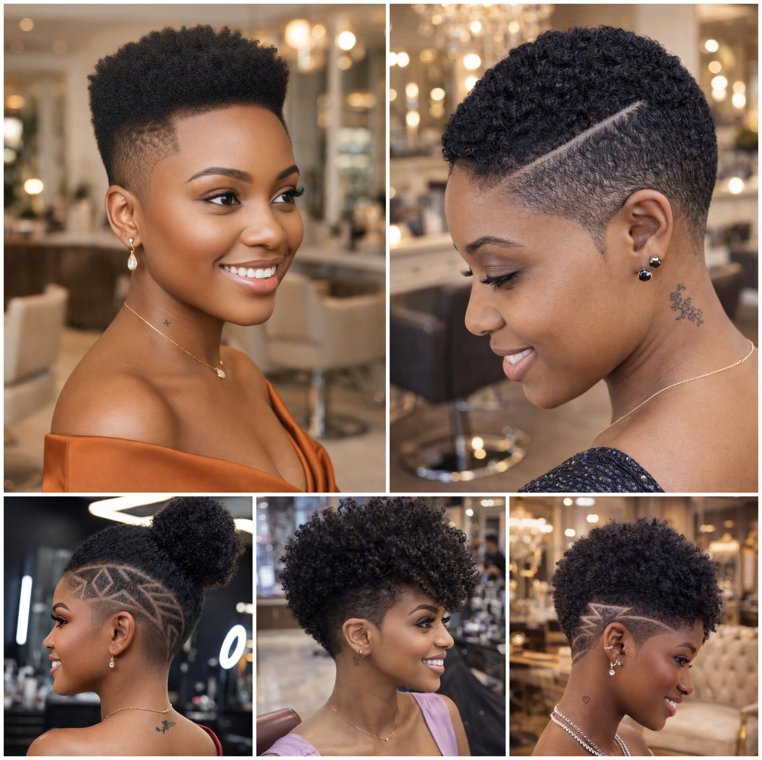 Low Cut Afro Looks That Bring a Softer Edge Low Cut Afro Looks That Bring a Softer Edge