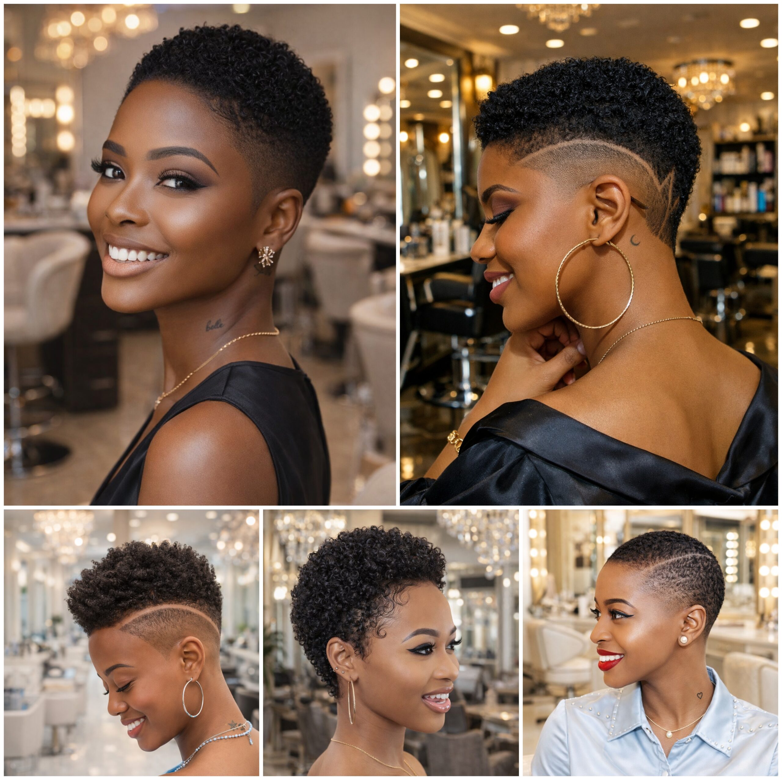 Short Afro Styles That Hold Their Beauty